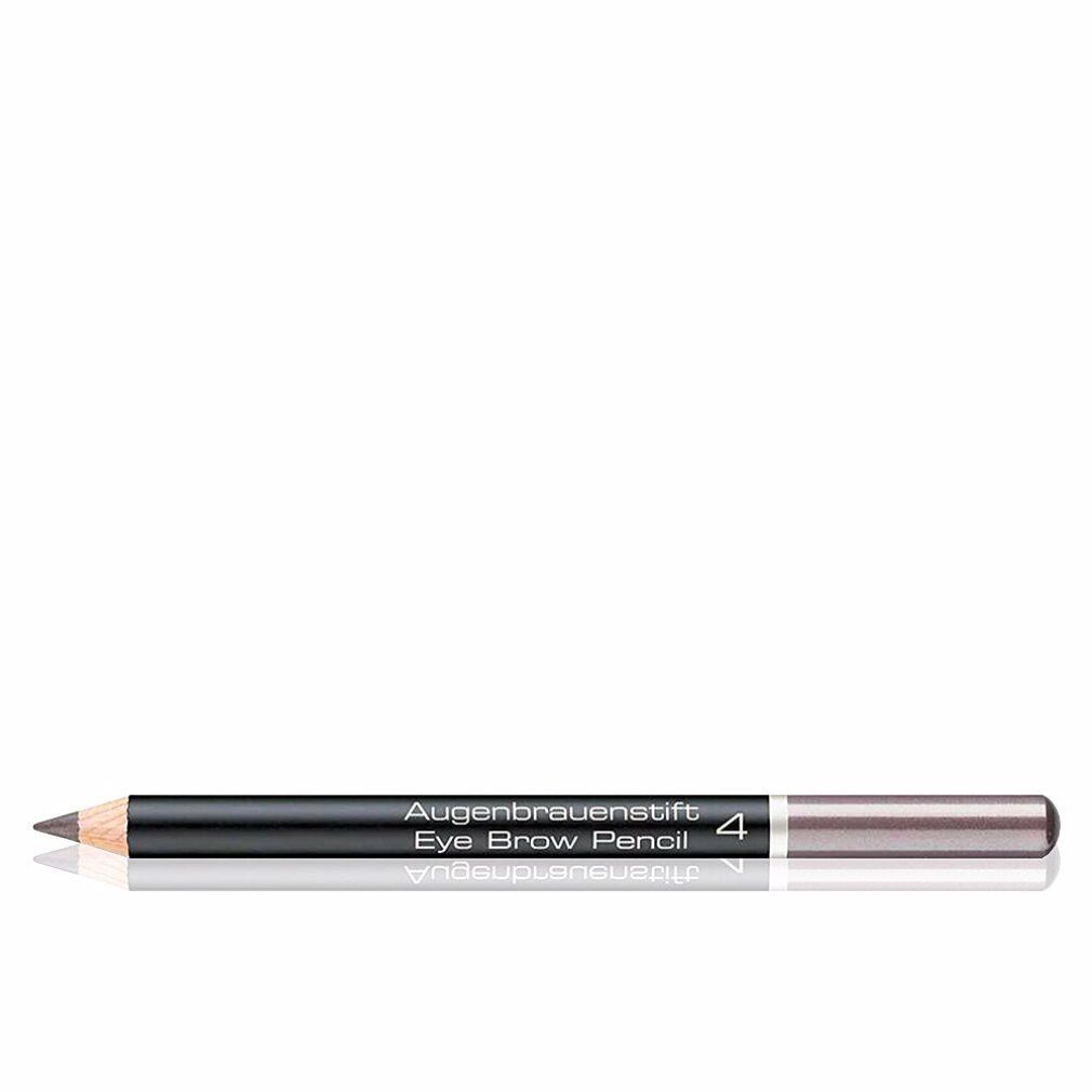 Hellbrauner Augenbrauenstift. Aufschrift: Augenbrauenstift Eye Brow Pencil 4.
