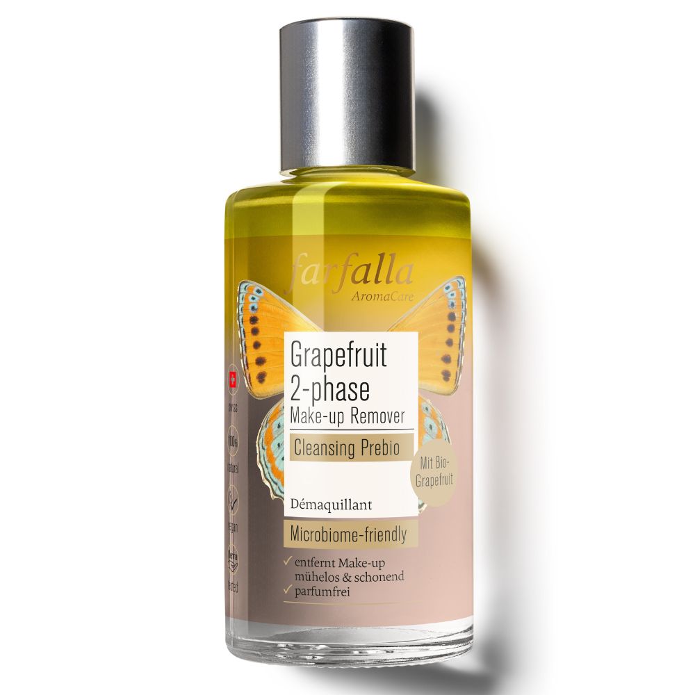 Farfalla Grapefruit 2-Phasen Make-up-Entferner Cleansing Prebio