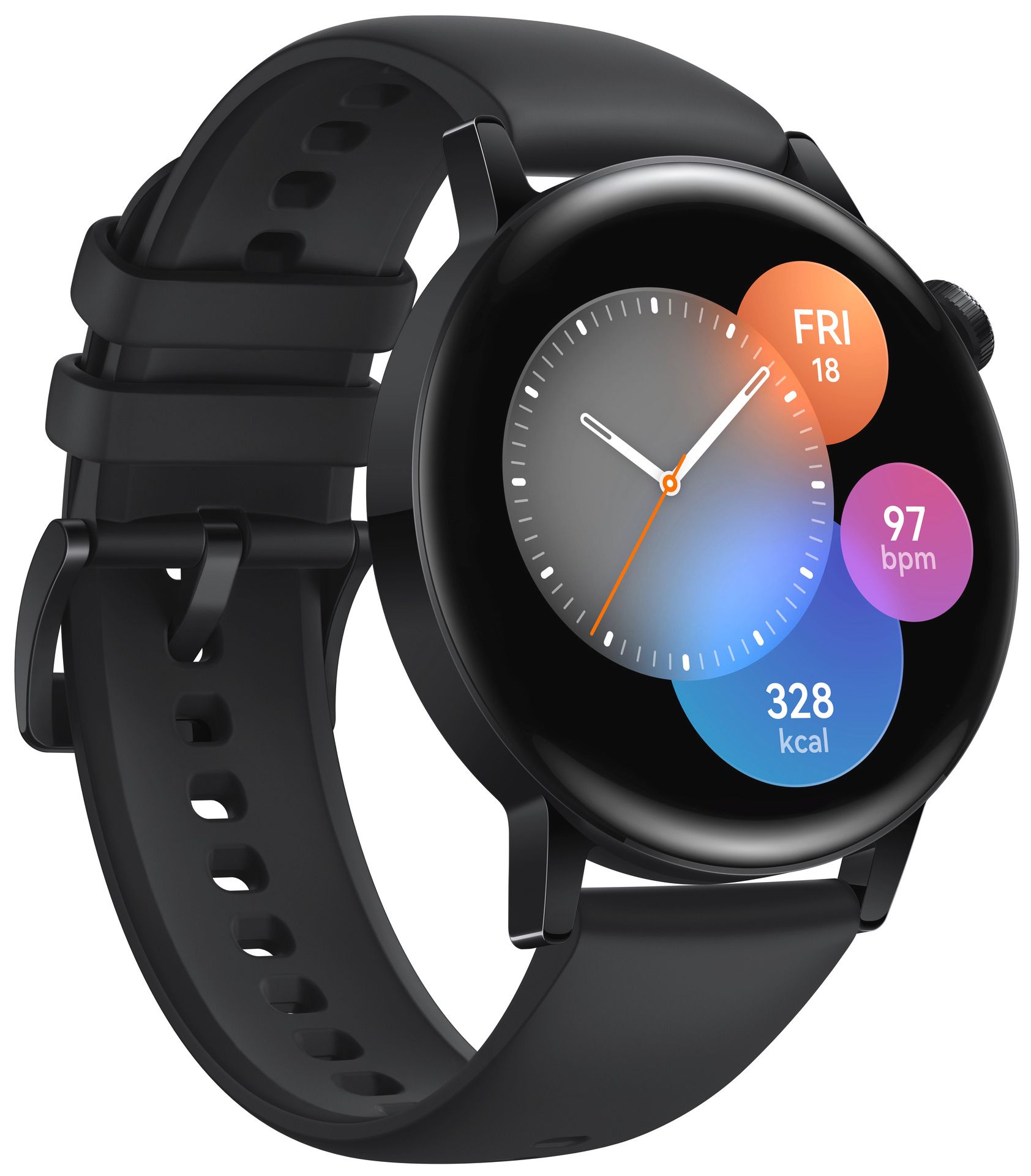 Huawei Watch GT3 42mm Milo B19S schwarz 1,32 Zoll GPS- & Herzfrequenzmessung