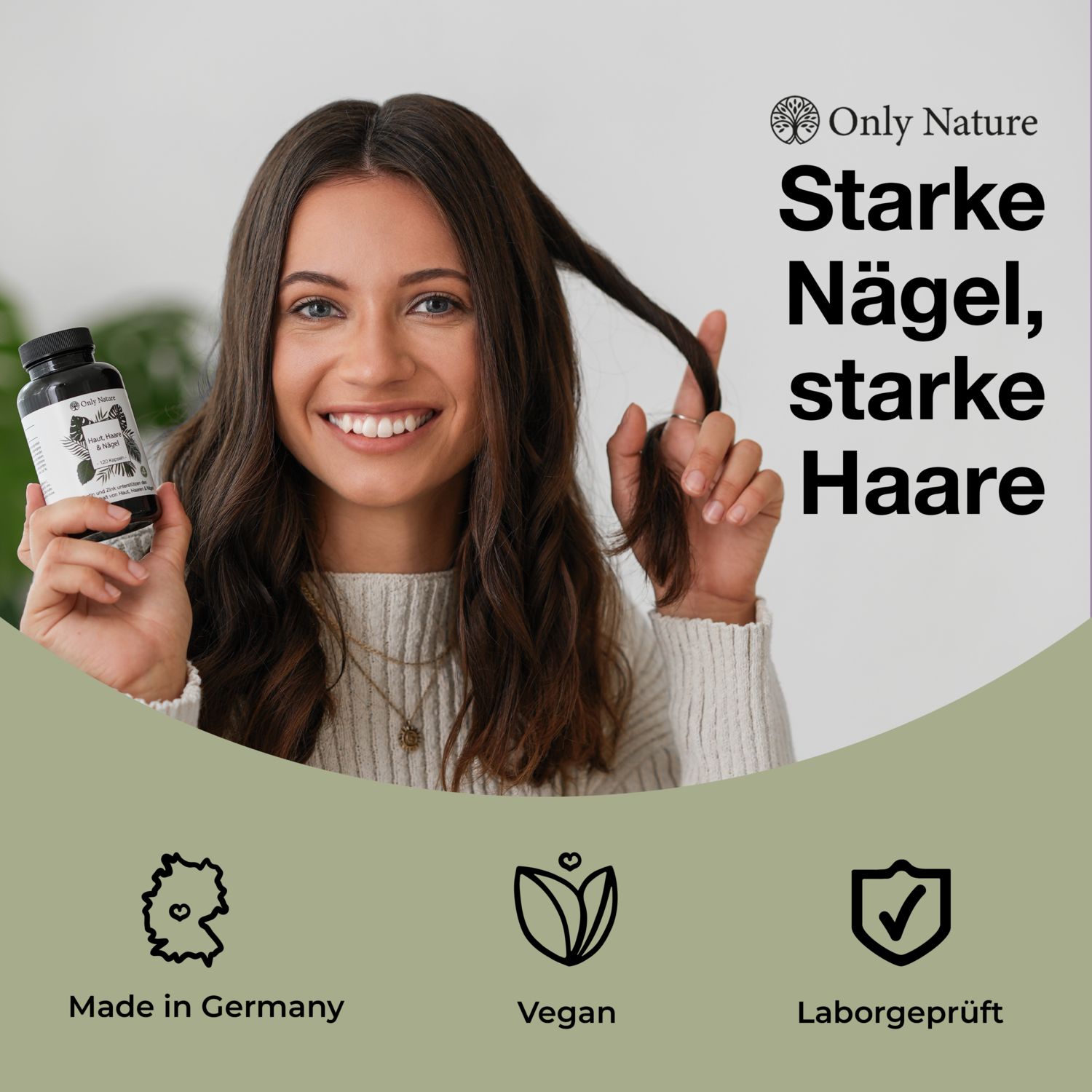 Only Nature Haut Haare Nägel Kapseln