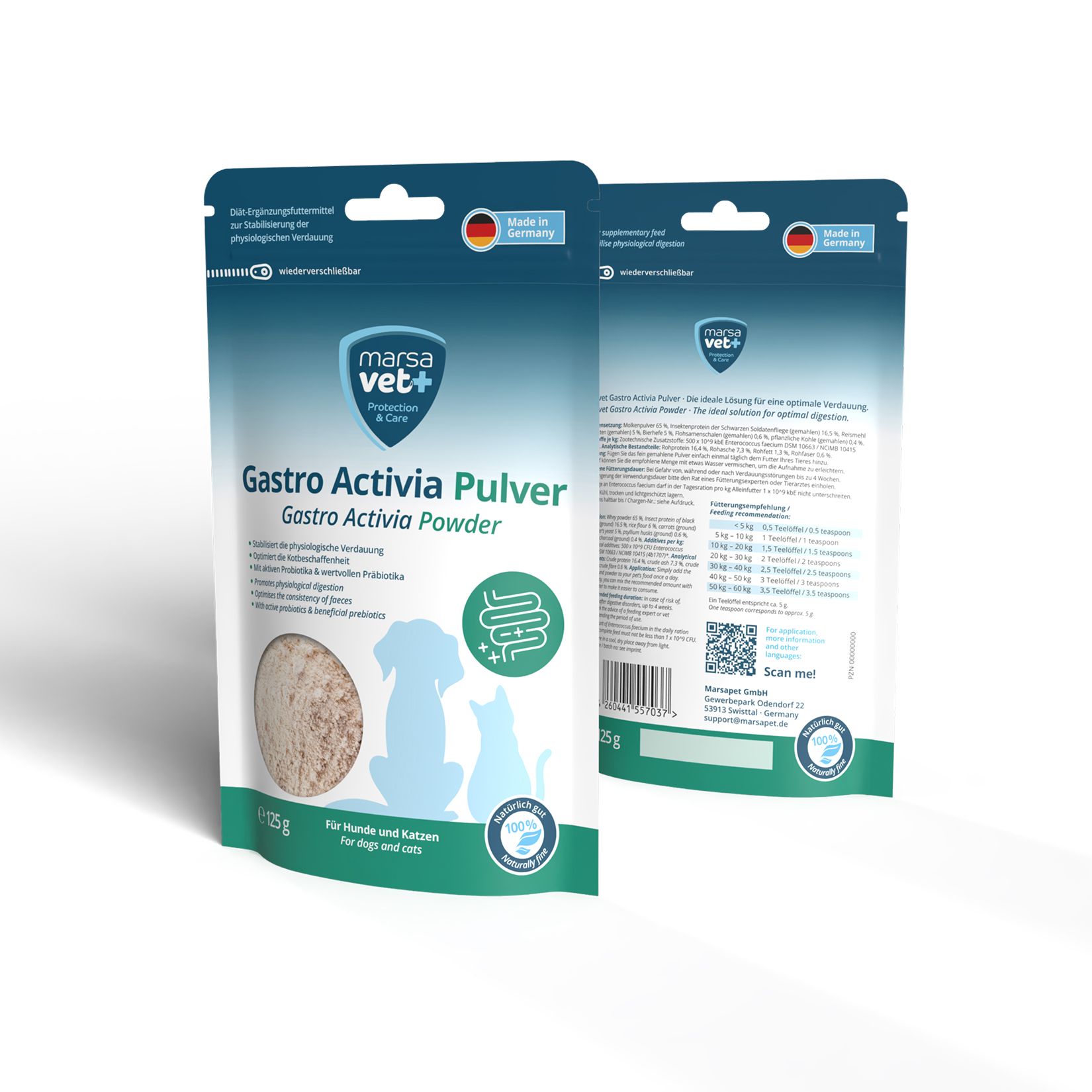 Marsavet Gastro Activia Pulver
