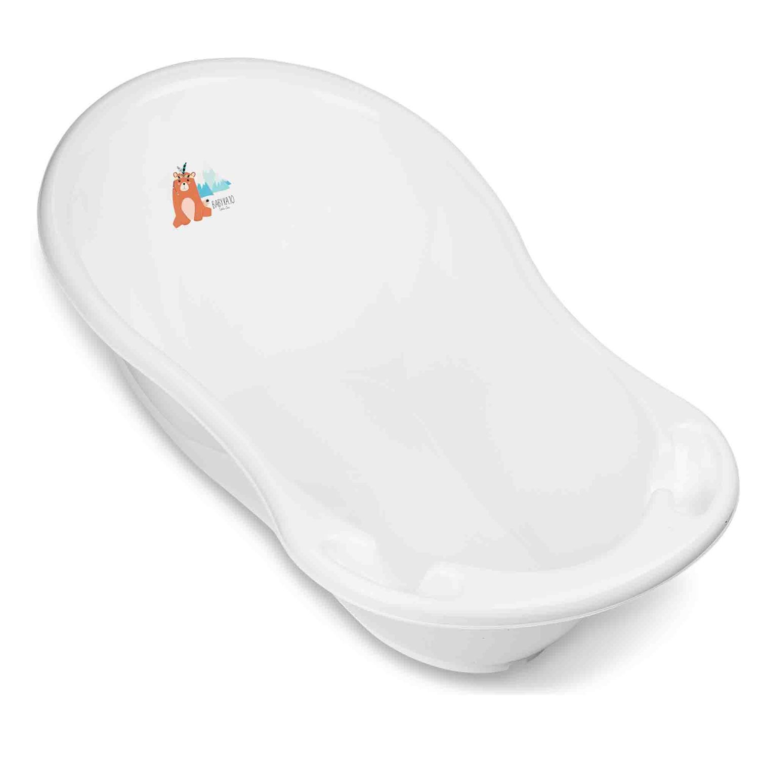 Babykajo Baby Badewanne mit Stöpsel. Baby Wanne TÜV Rheinland zertifiziert.