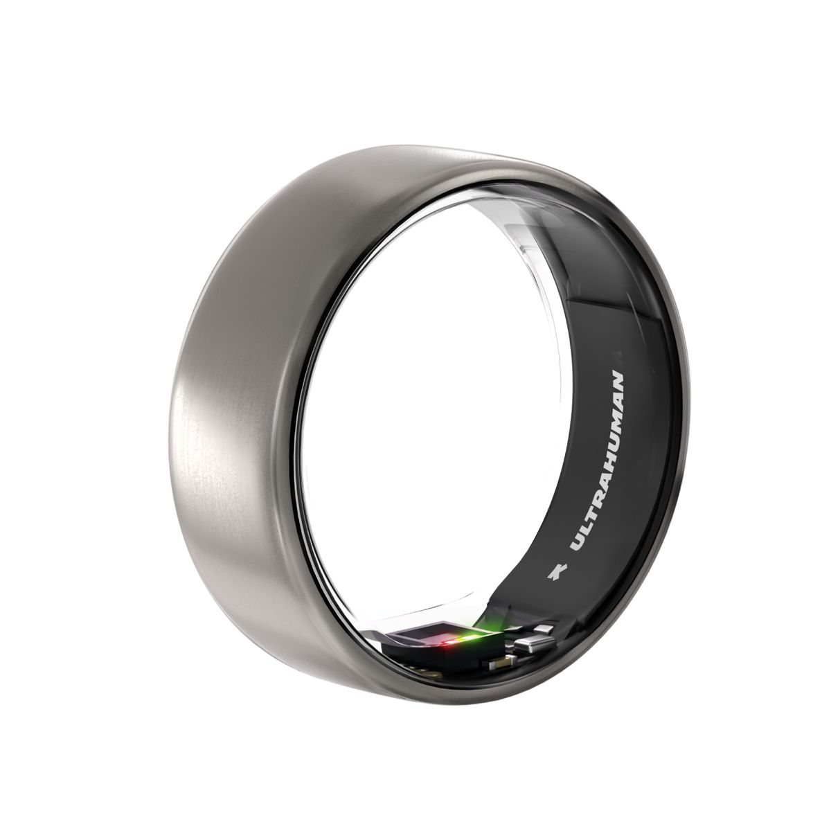 Ultrahuman AIR Smart Ring, Raw Titanium- Größe 13