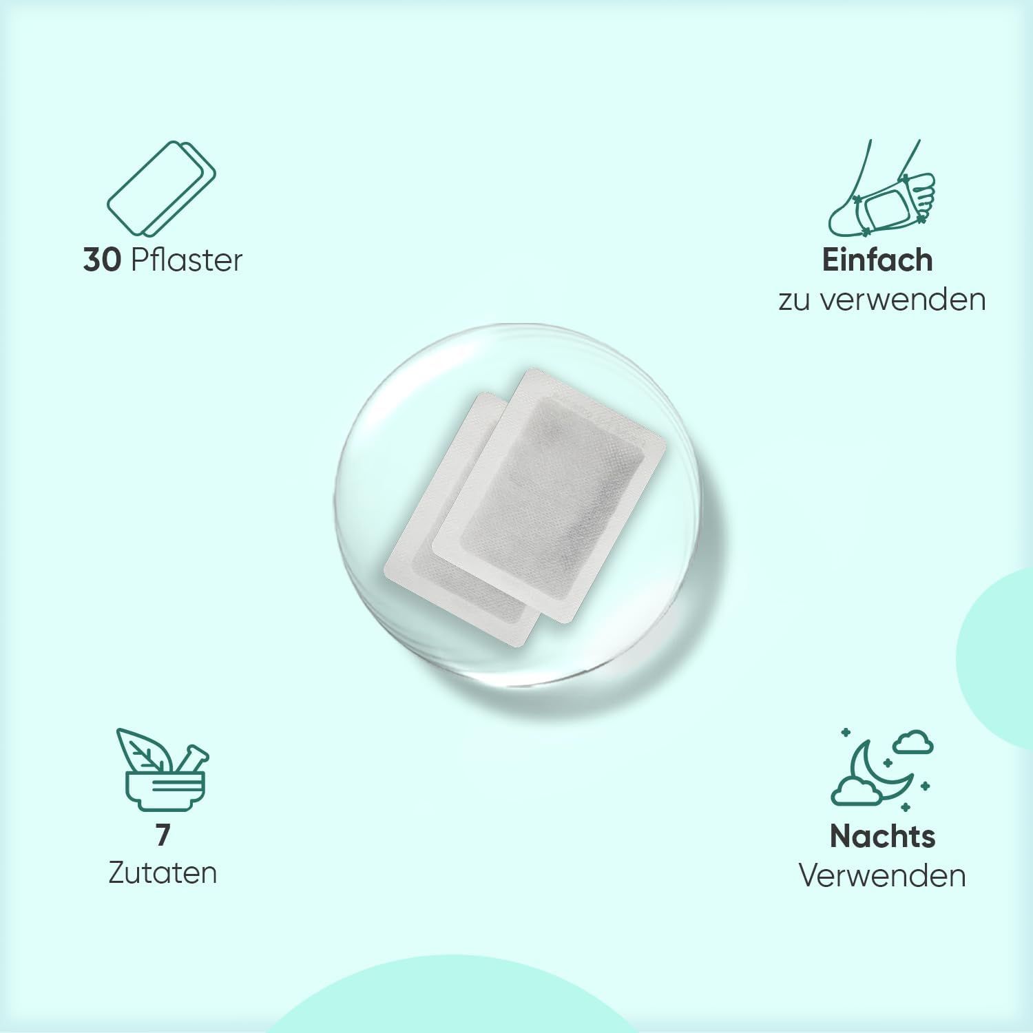 WeightWorld Detox Fußpflaster