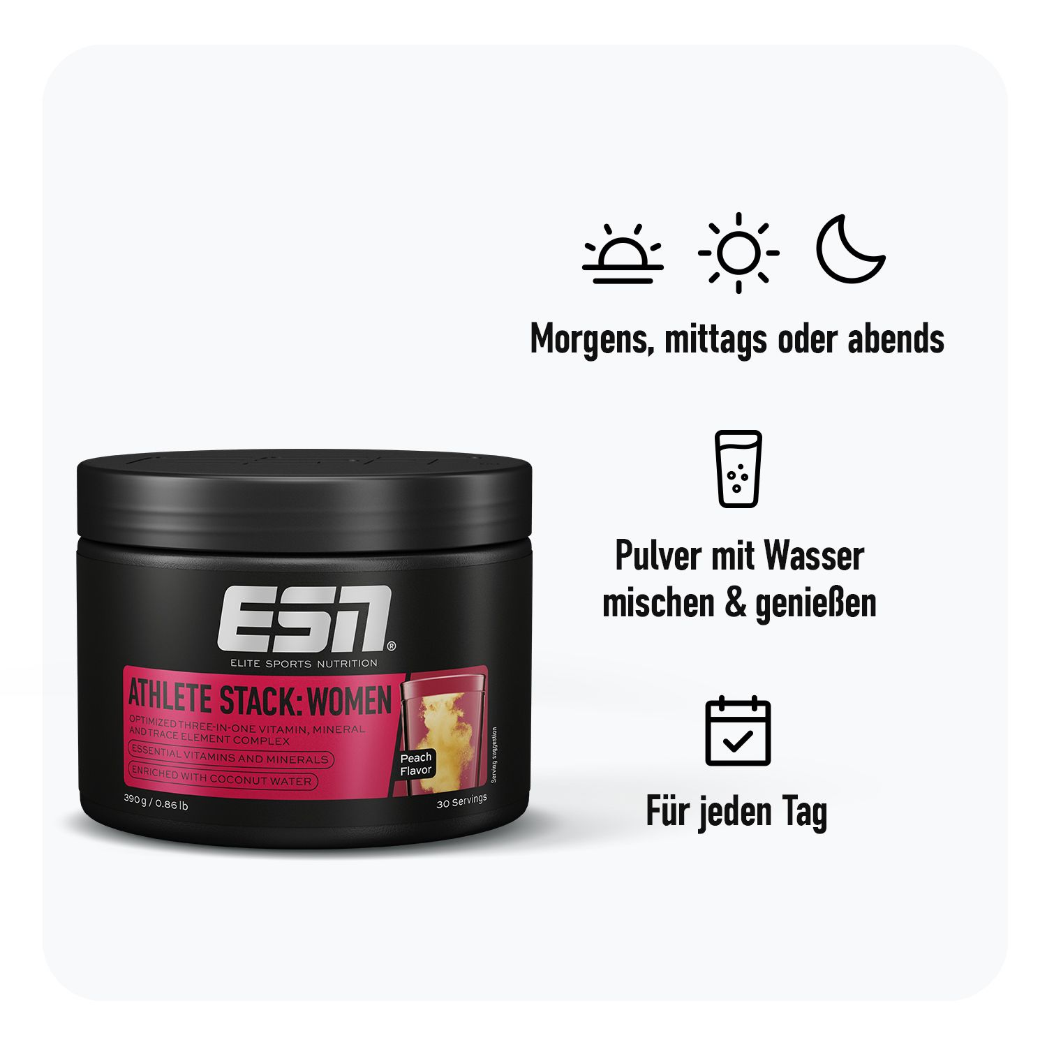 ESN Athlete Stack Women Powder