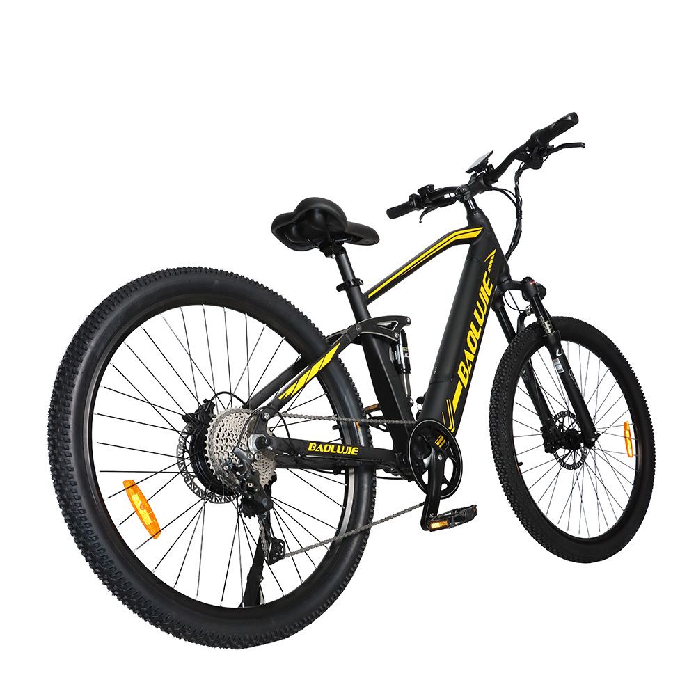 BAOLUJIE S9 Vollgefedertes E-Mountainbike, 48 V, 14 Ah