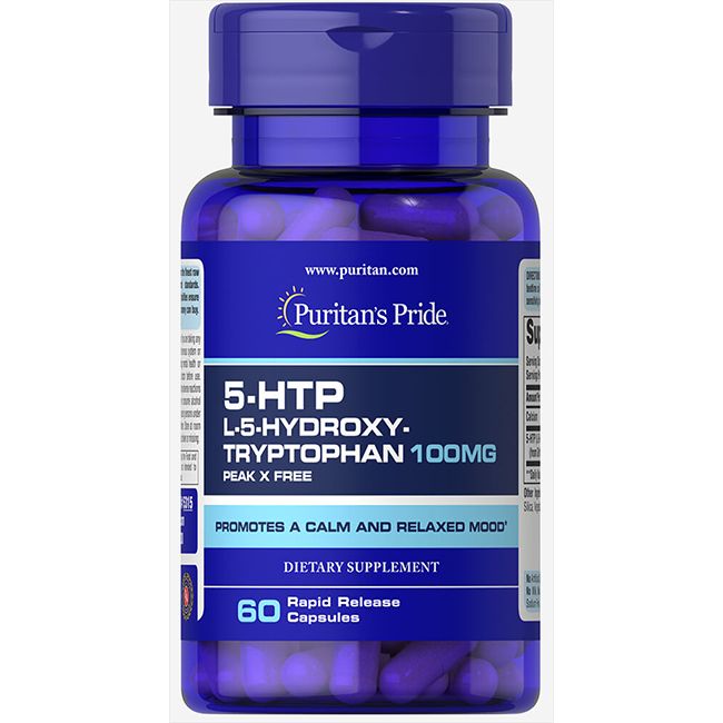 Puritan's Pride 5-HTP (Hydroxytryptophan) 100 mg