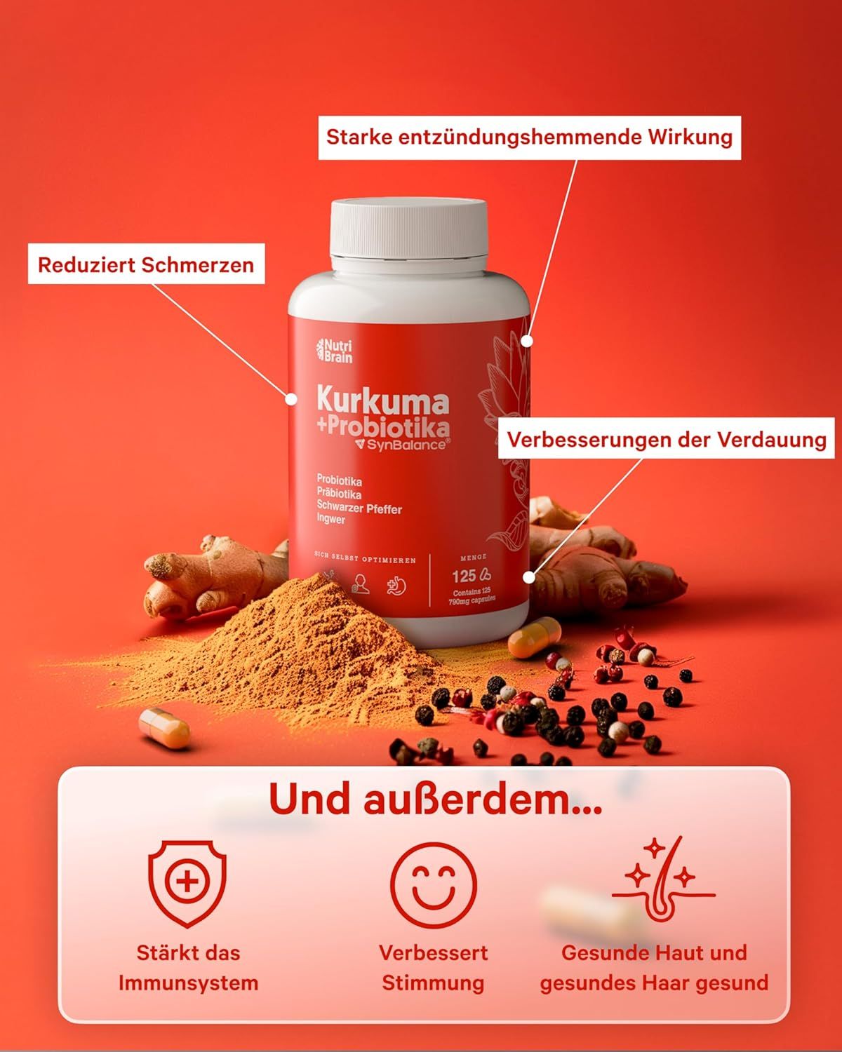 NUTRIBRAIN  Kurkuma Kapsel