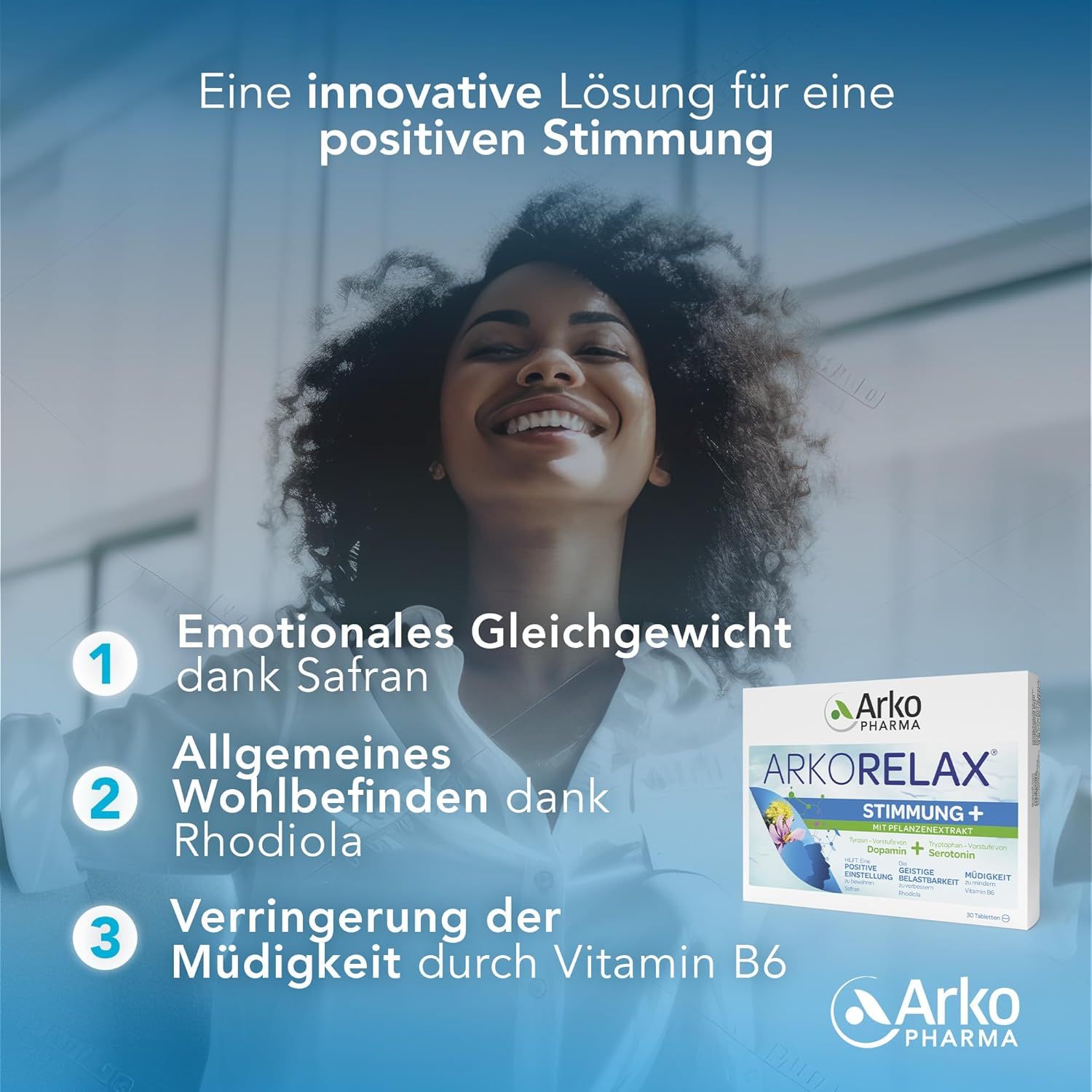 Arkopharma  ARKORELAX Stimmung + Tabletten