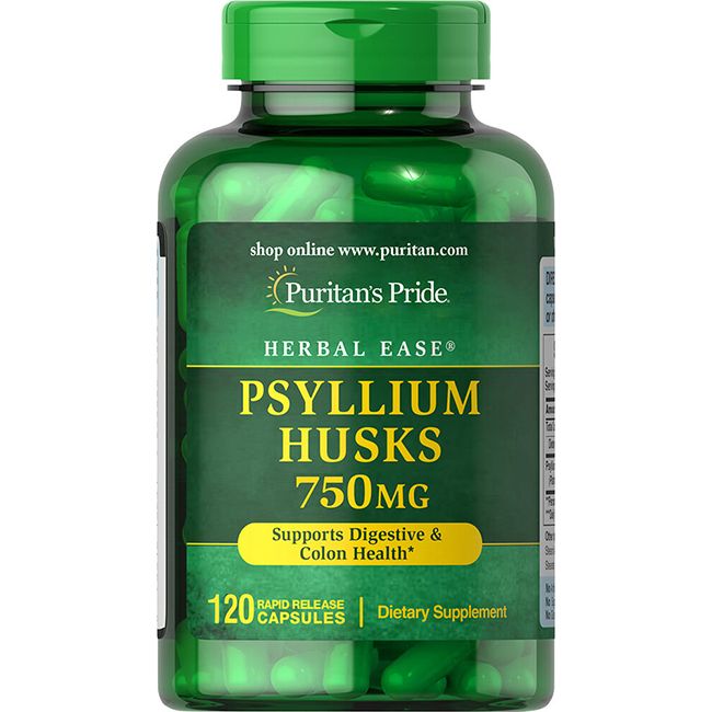 Puritan's Pride Flohsamenschalen 750 mg