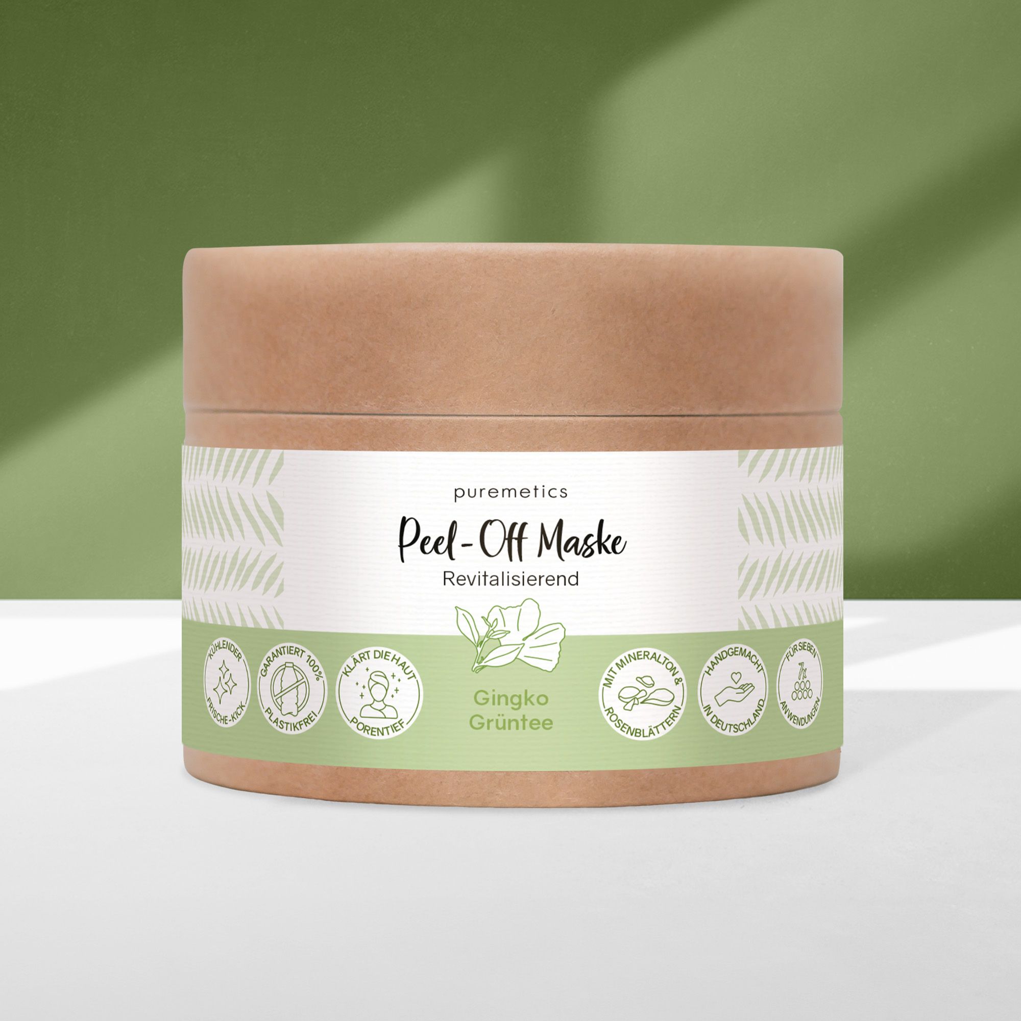 puremetics - Peel-Off Maske "Thalasso Detox - Mit Ginkgo & Grüntee"