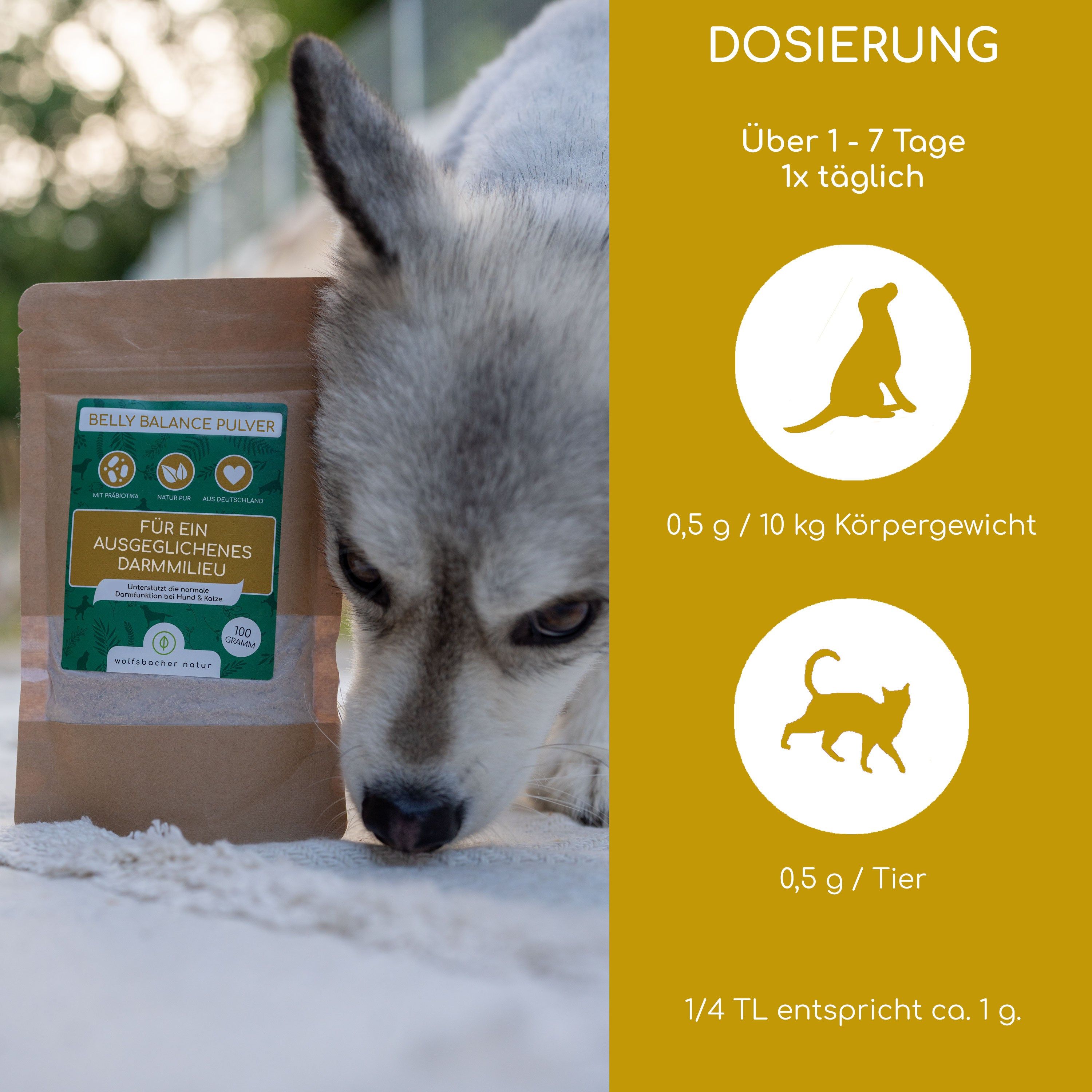 Wolfsbacher Natur Belly Balance Pulver