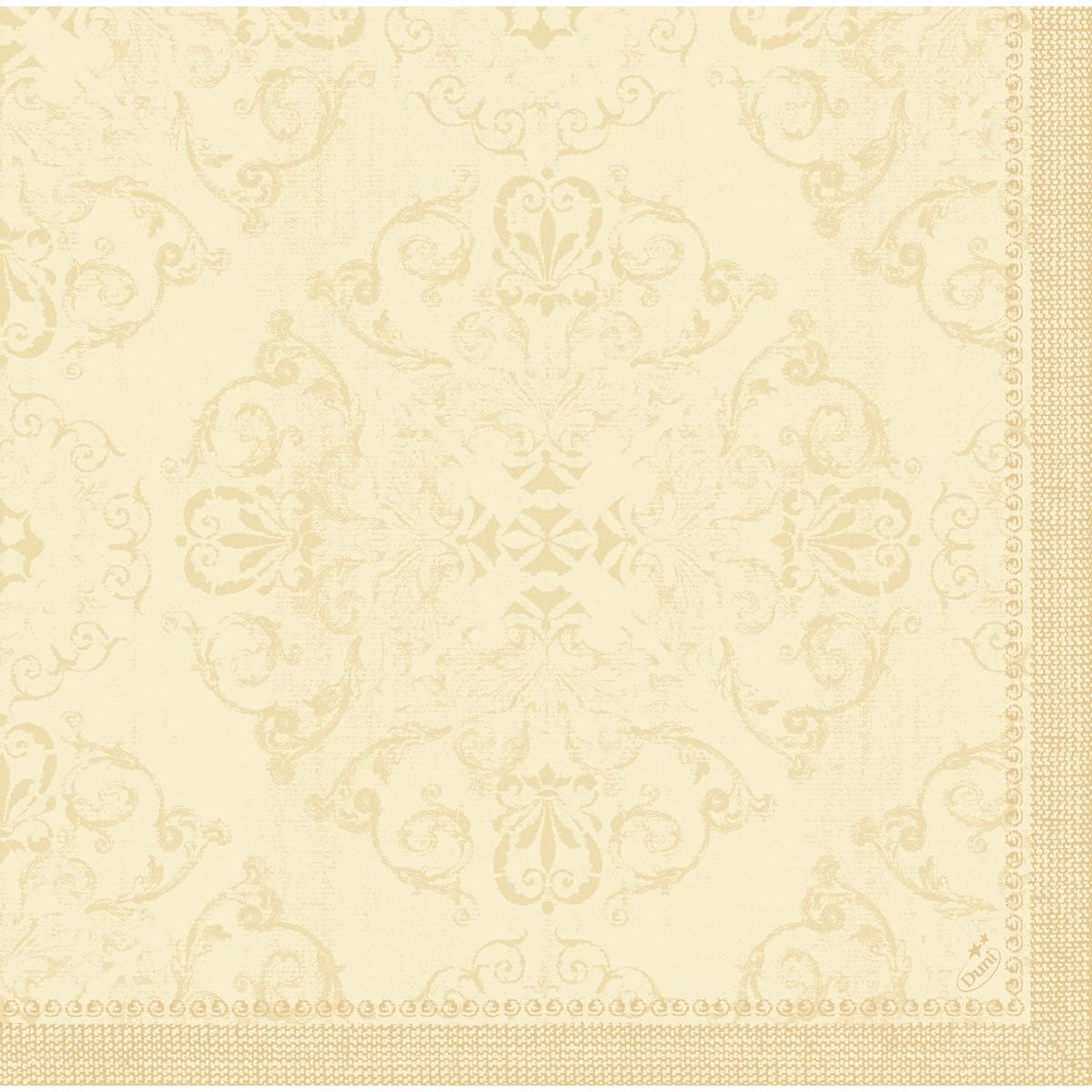 12x Dunilin-Servietten 40 x 40  1/4 Falz Opulent cream