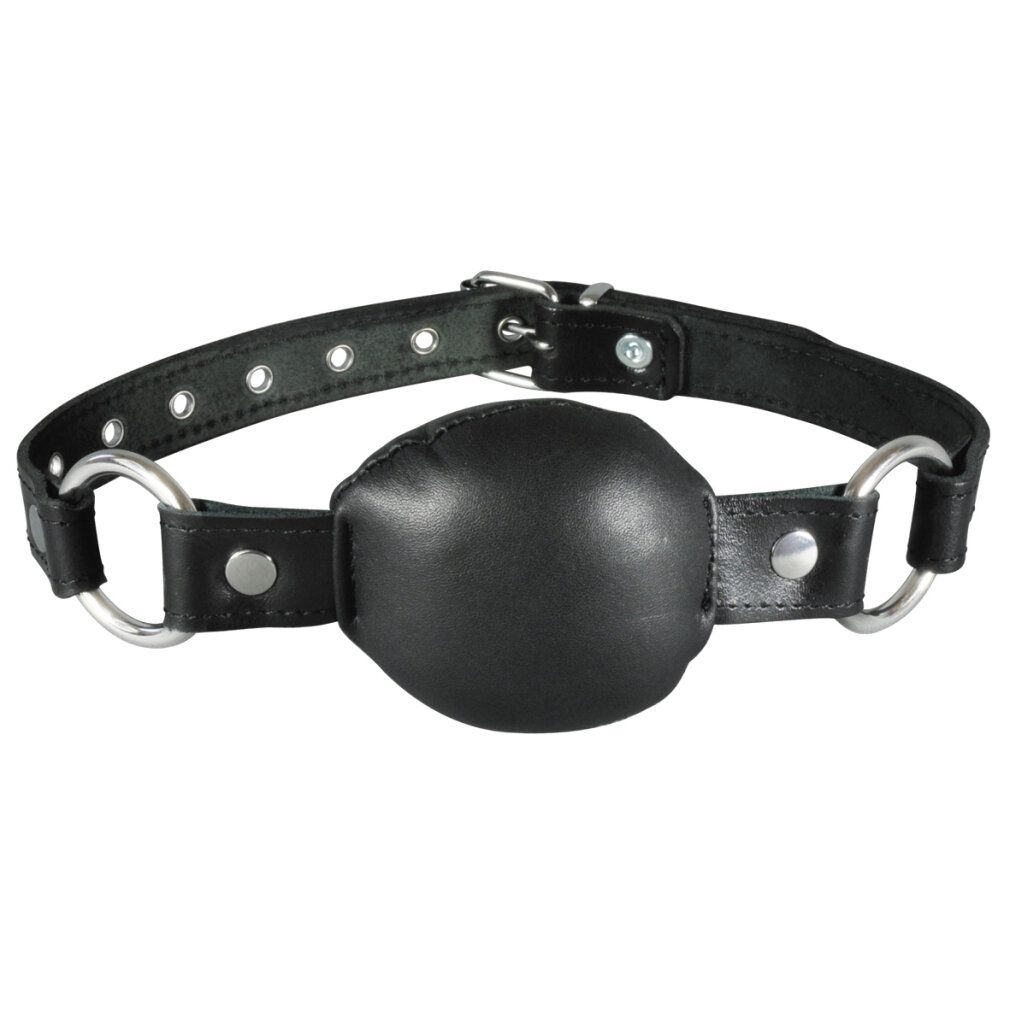 xx-dreamstoys Leder-Mund-Knebel kurz