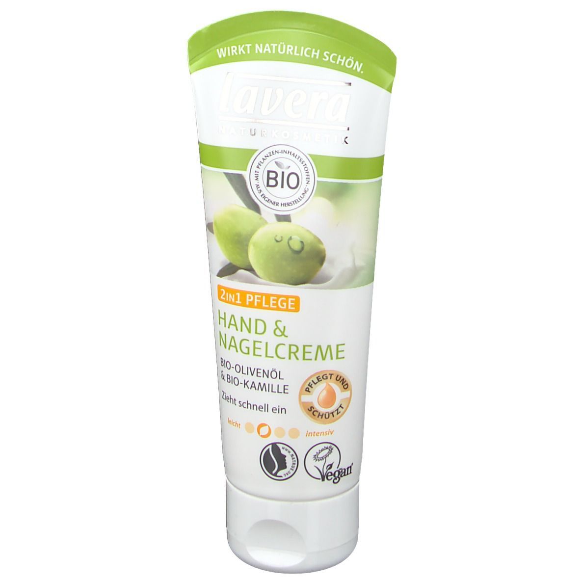 lavera Hand- und Nagelcreme 2in1 Bio-Olivenöl & Bio-Kamille
