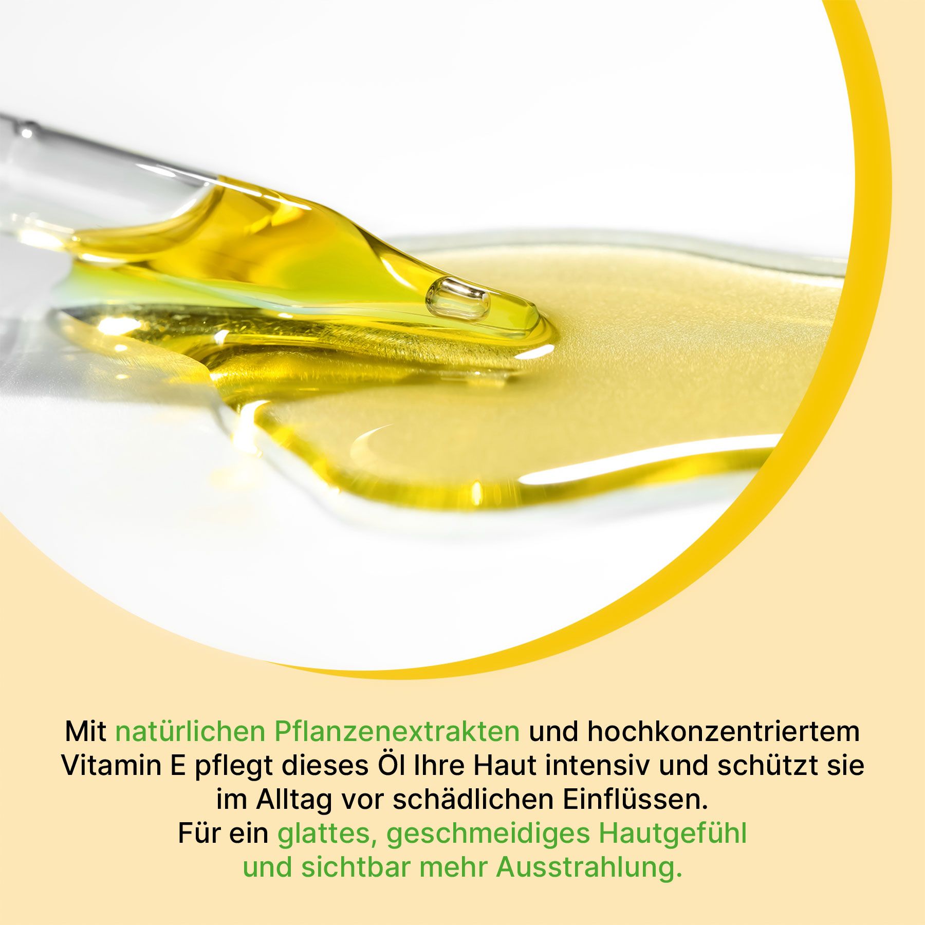 P-Beauty Hautöl mit Vitamin E für Hautstraffung und Narbenreduzierung 75.000IE