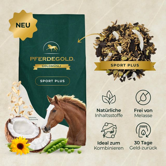 Pferdegold Goldmüsli Sport Plus