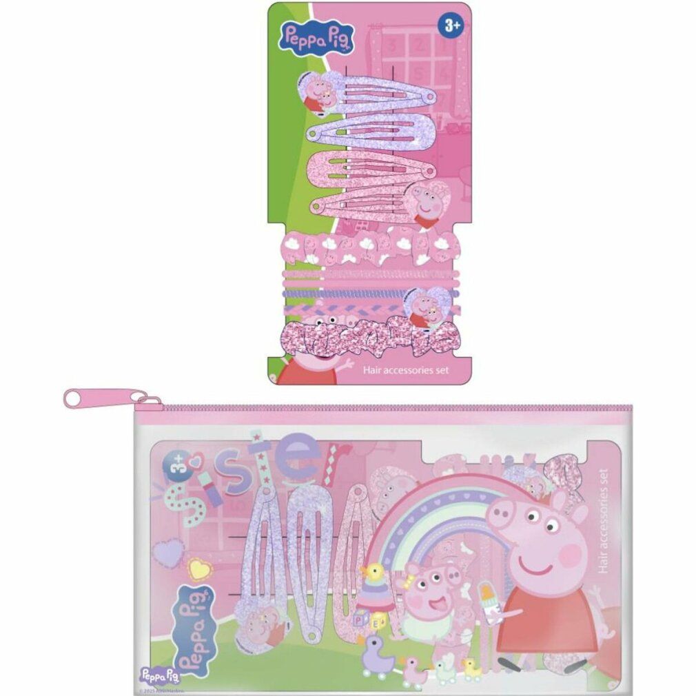 Haarschmuck Peppa Pig Rosa 10 Stücke