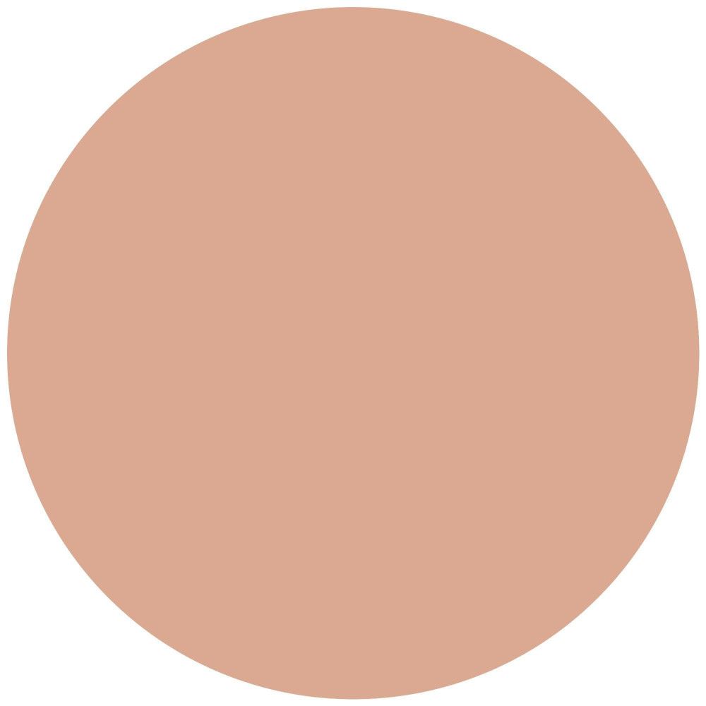 Runder, brauner Bronzer-Puder. Einfarbige, glatte Oberfläche.