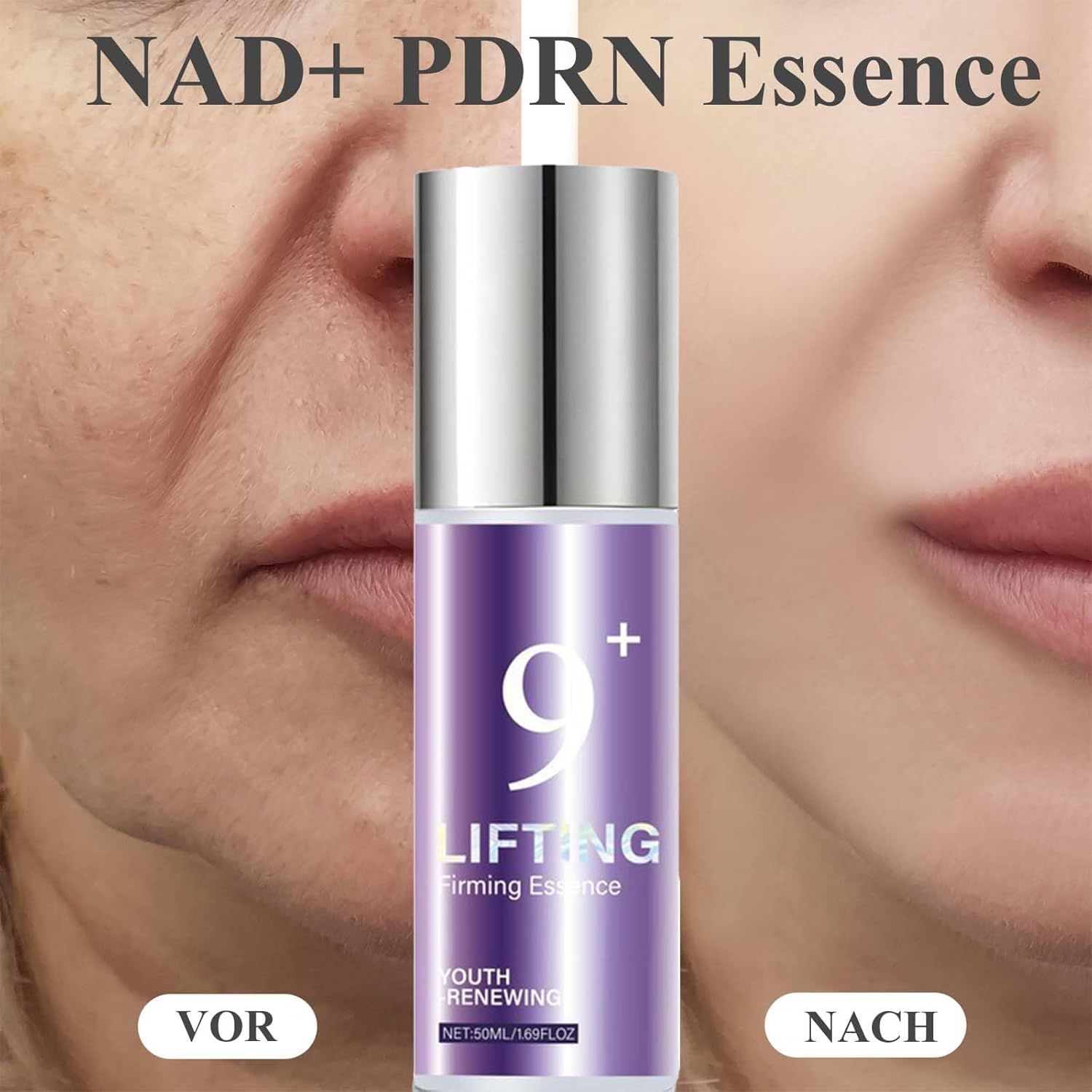 Soleneva NAD+PDRN Essence Serum Gesicht