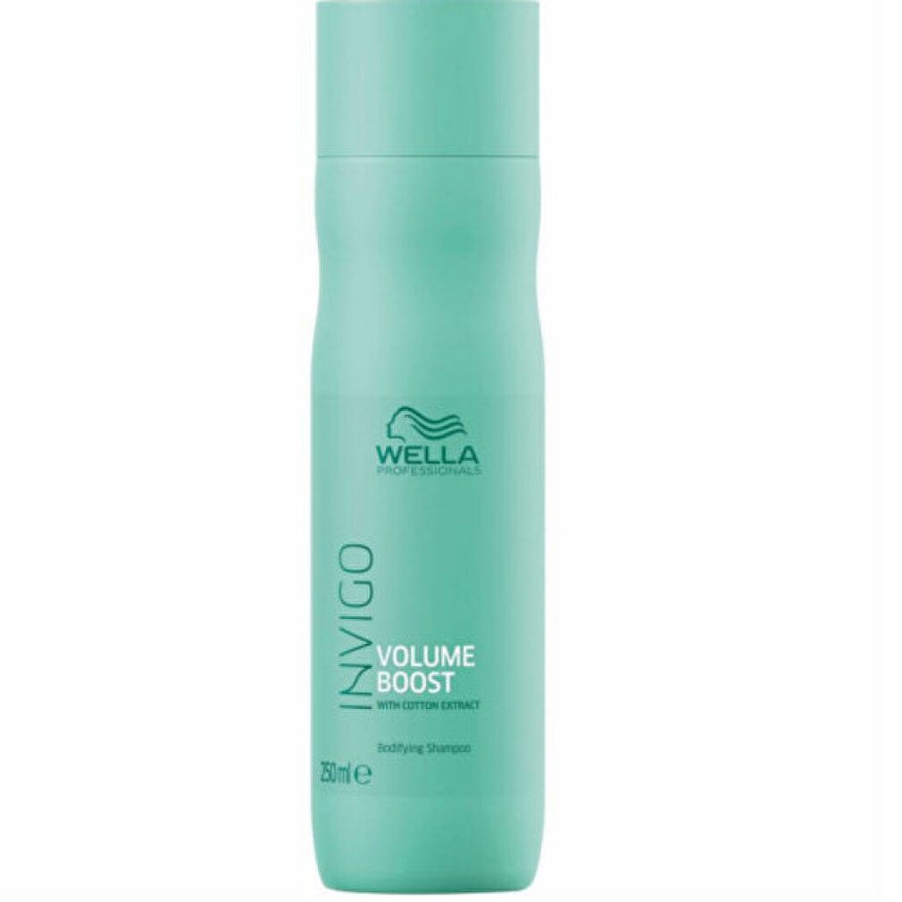 Wella Invigo Volume Boost Shampoo, 300ml Flasche. Für feines Haar.