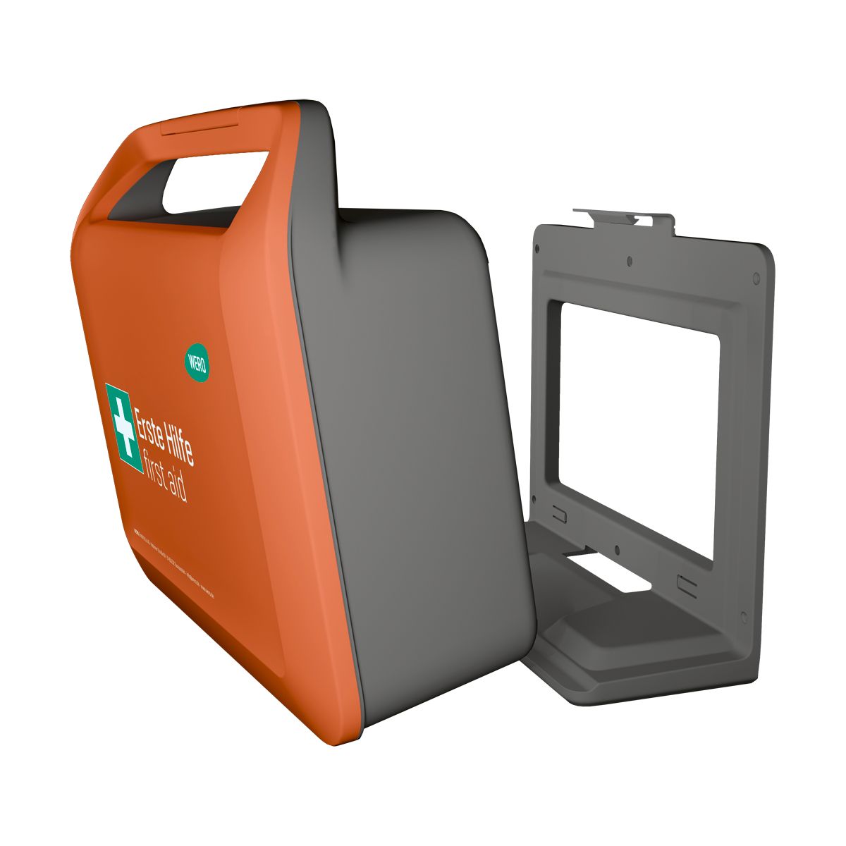WERO Smart Case® - Erste-Hilfe-Koffer DIN 13157 - mit Weroplast® MasterTex Pflastern