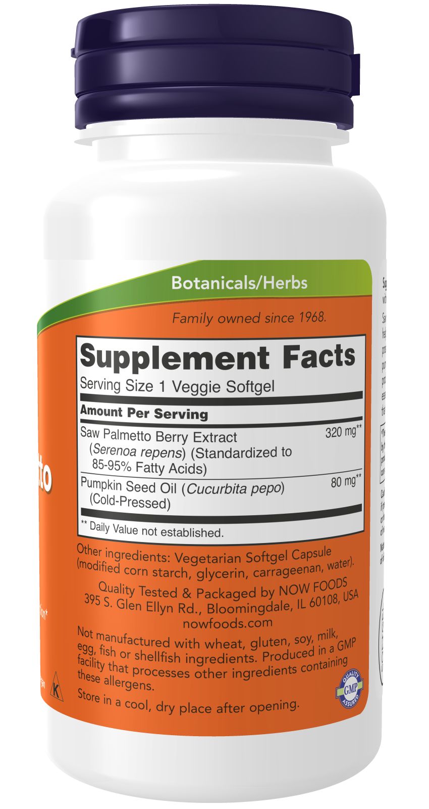 NOW FOODS Sägepalmenextrakt 320 mg