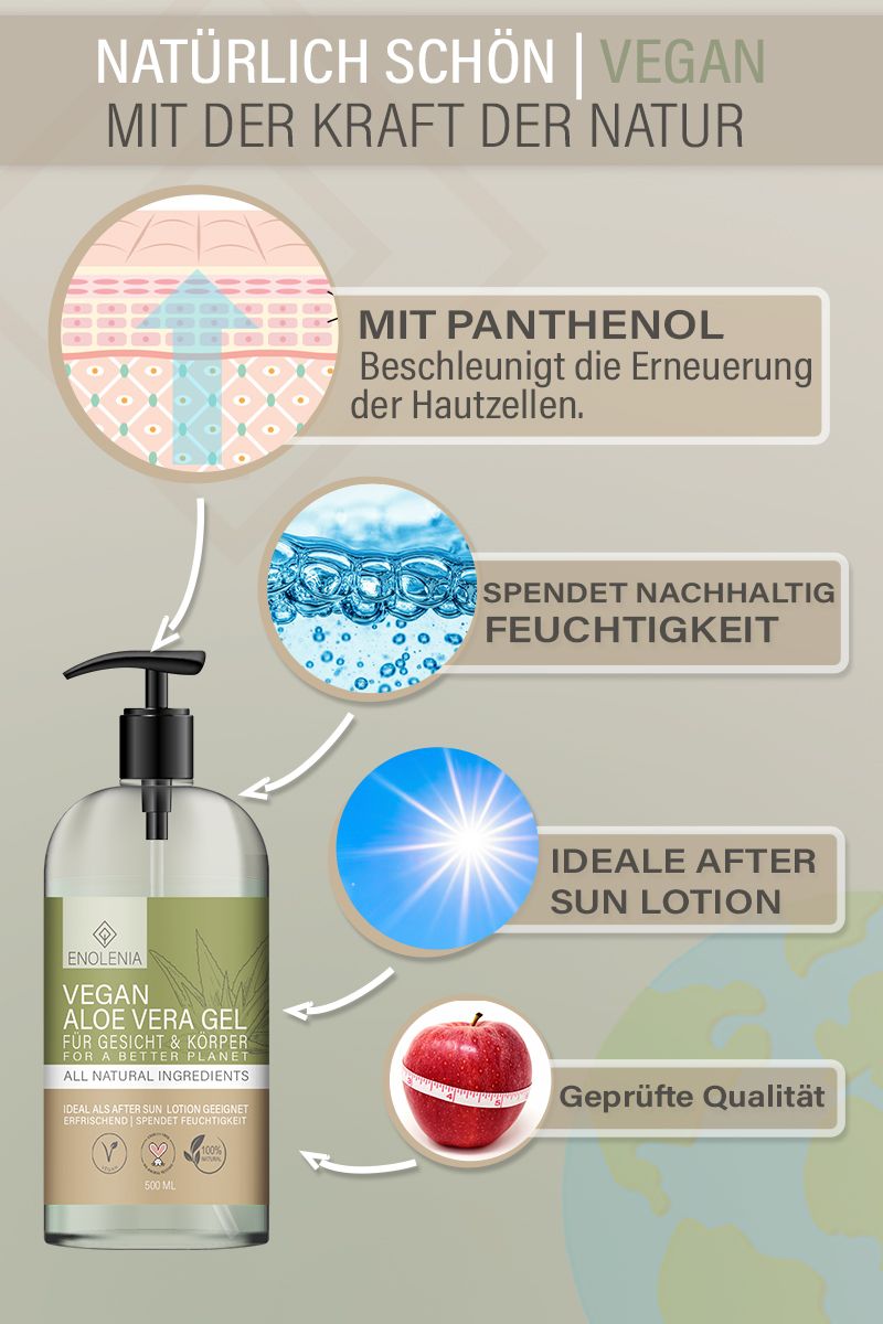 Enolenia® | Aloe Vera Gel | zur Hautpflege