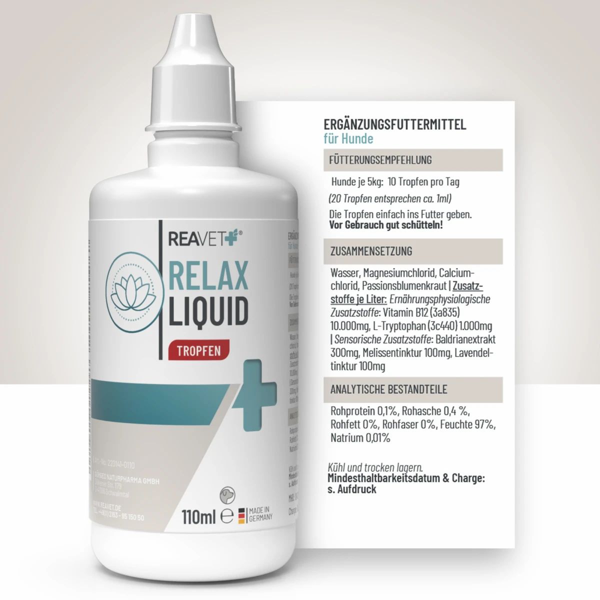 Relax Liquid - ReaVET