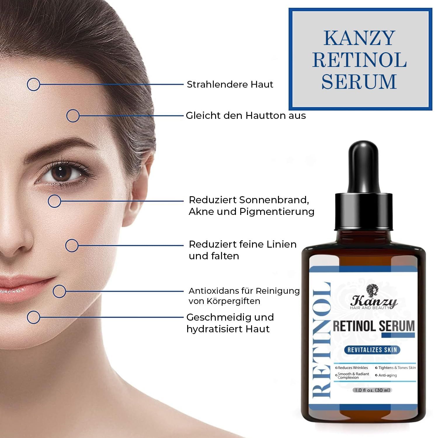 KANZY Retinol Serum