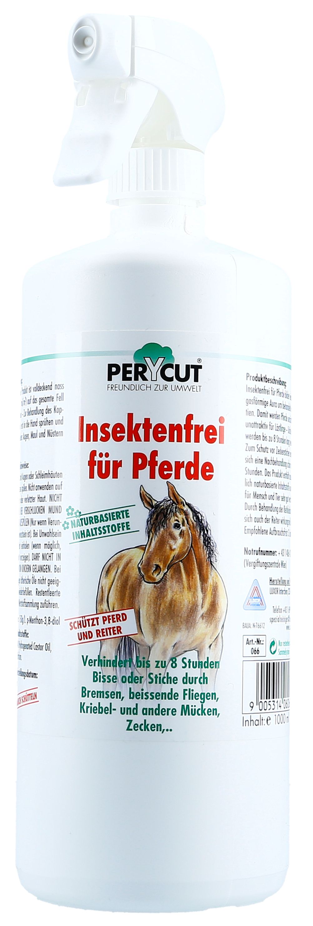 PERYCUT Insektenfrei für Reiter & Pferd – zuverlässiger Schutz vor lästigen Insekten