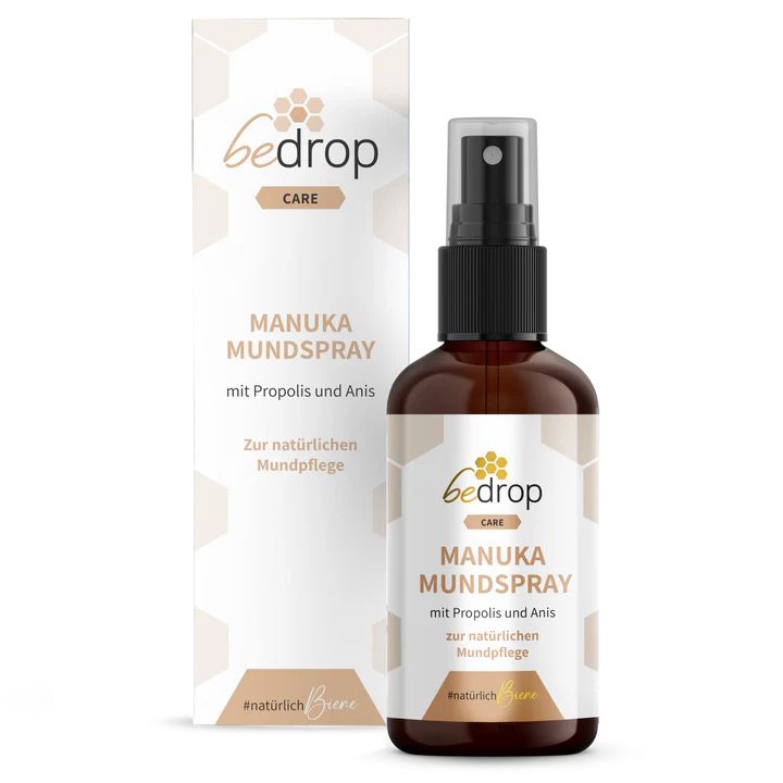 bedrop Propolis Halsspray / Mundspray mit Manuka Honig & Anis