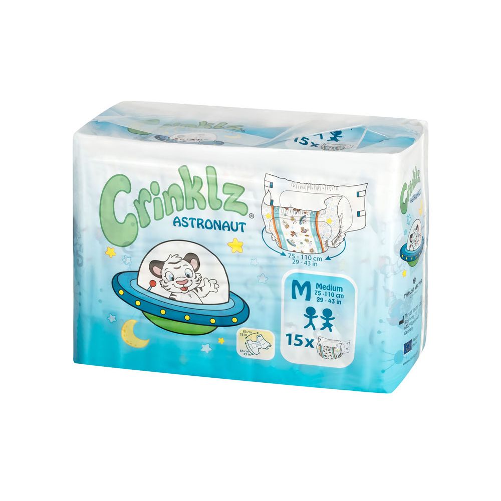CRINKLZ Astronaut Windeln M