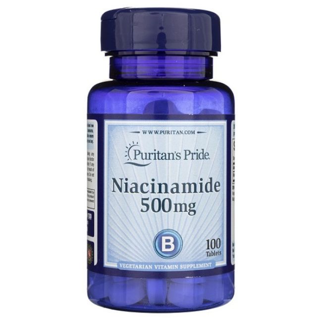 Puritan's Pride Vitamin B-3 Niacinamid 500 mg
