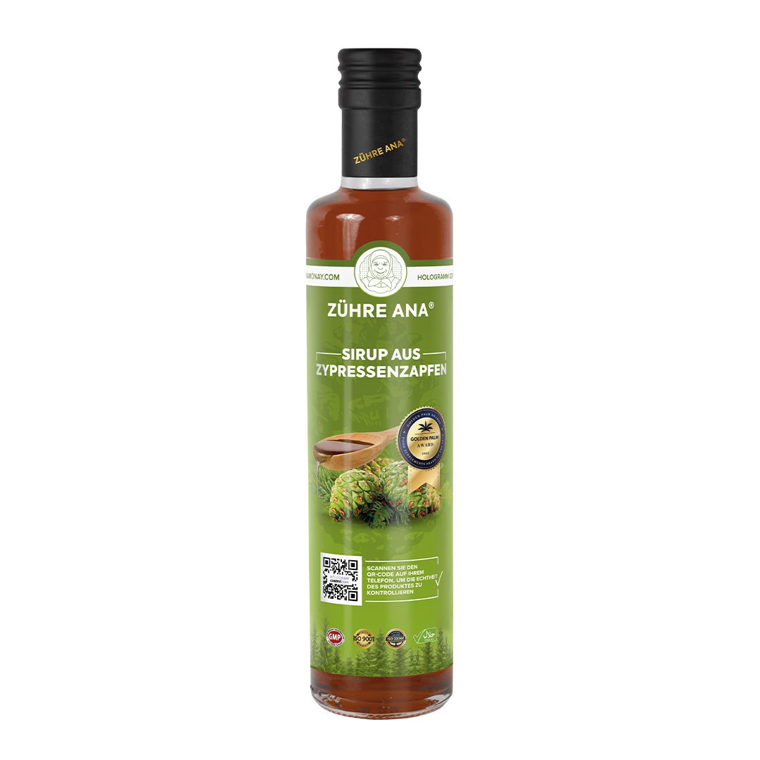 ZÜHRE ANA Zypressenzapfen Sirup