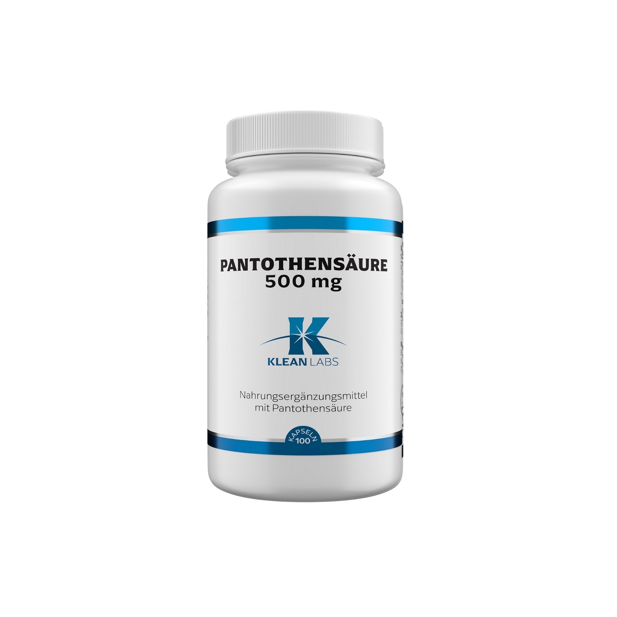 Klean Labs Pantothensäure (B5) 500 mg