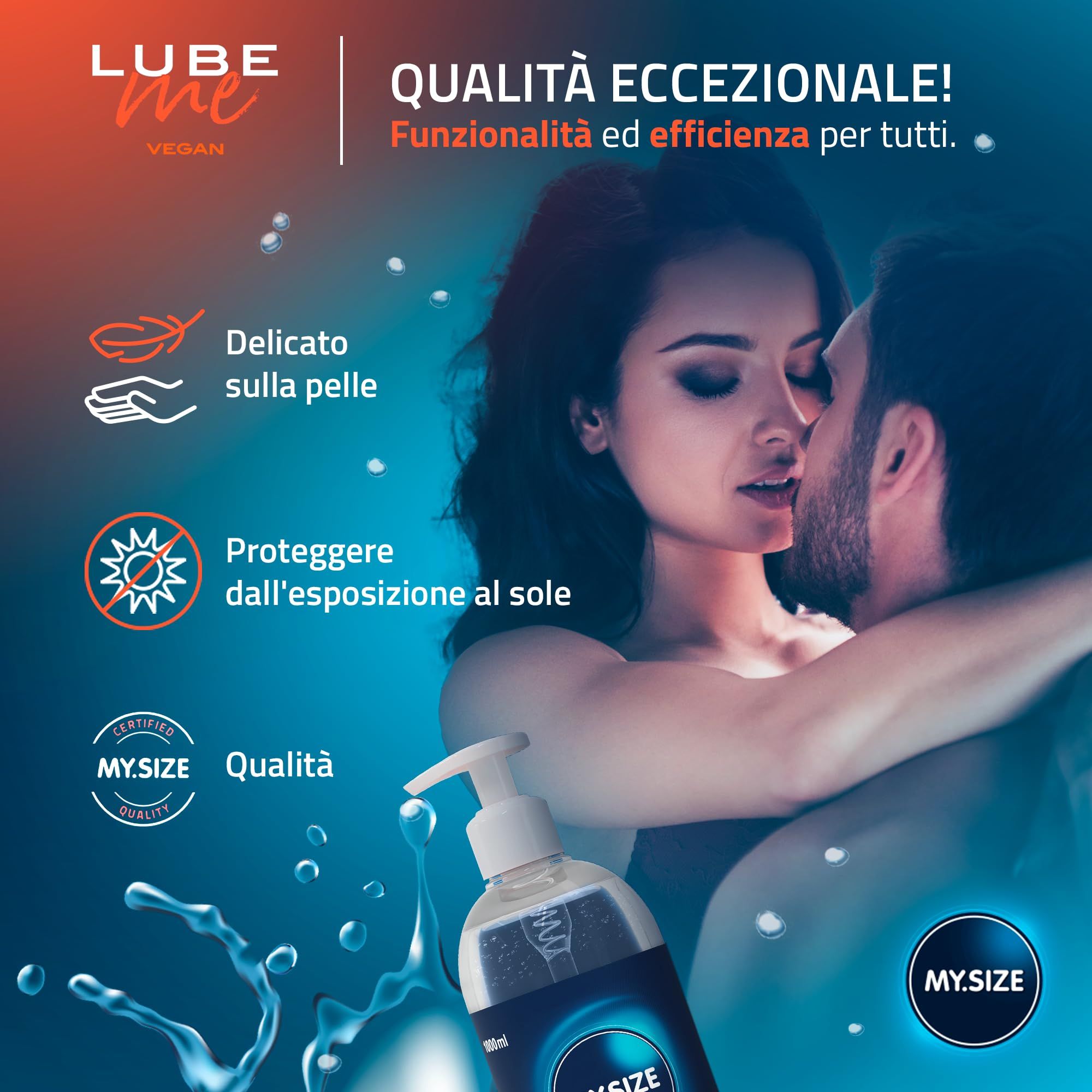 MY.SIZE Lube Me Premium Gleitgel Vegan