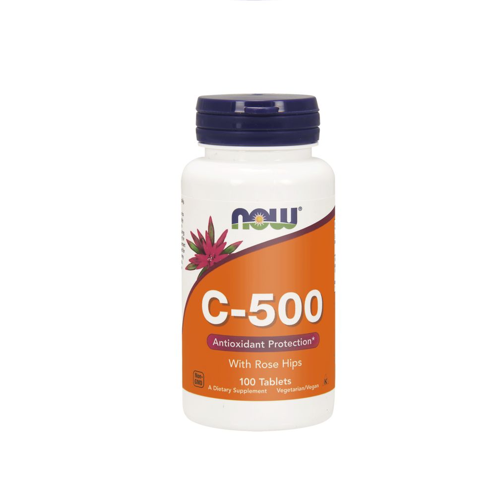 NOW FOODS Vitamin C-500 mit Hagebutten