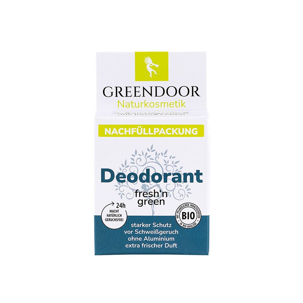 GREENDOOR Deodorant Nachfüllpackung fresh'n green
