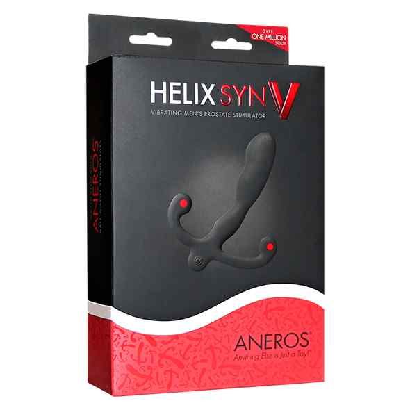 Verpackung des Aneros Helix Syn V mit Produktabbildung und Markenschriftzug.