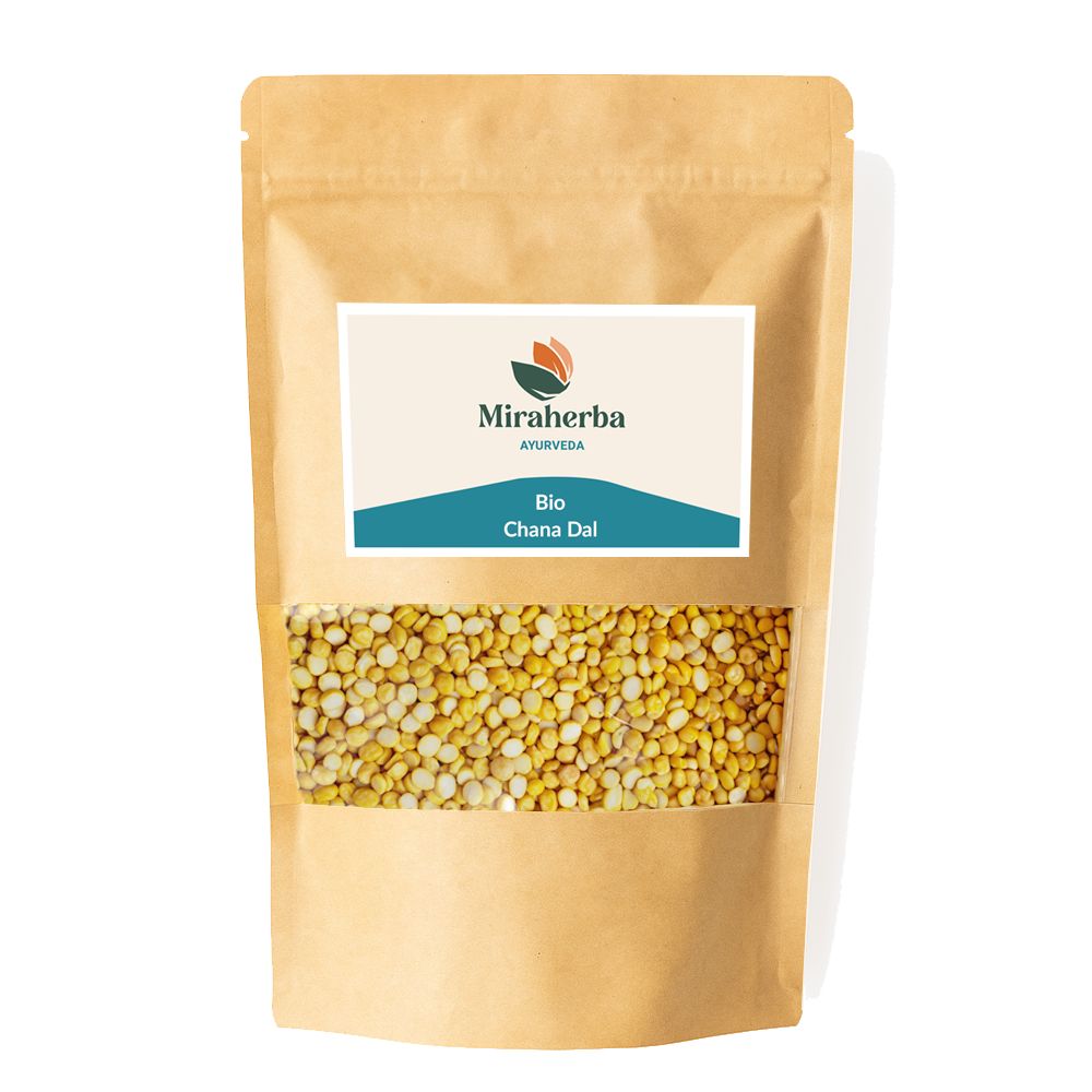 Miraherba - Chana Dal, Kichererbsen halb, geschält