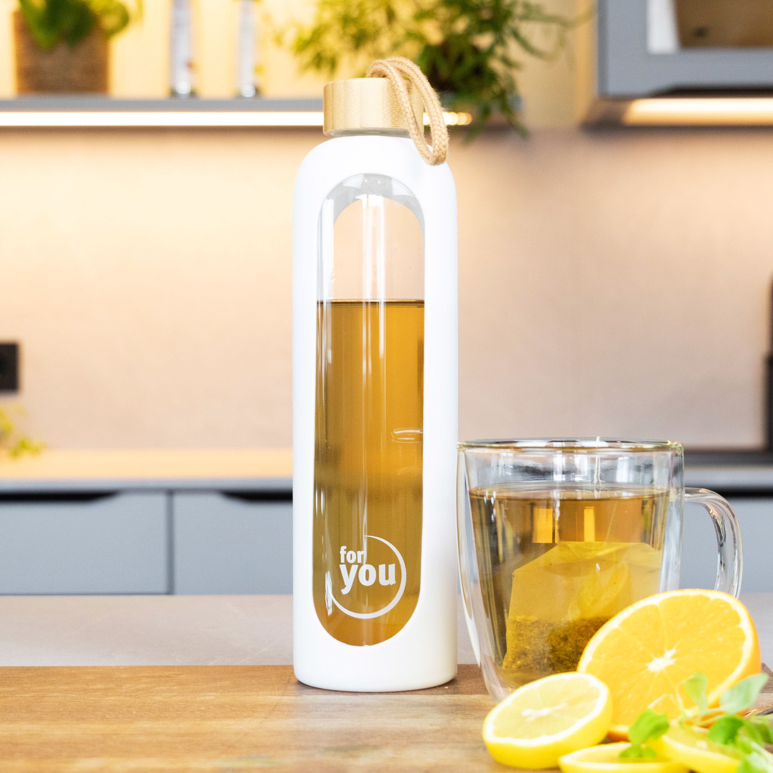for you Nachhaltige Trinkflasche Dreierpack