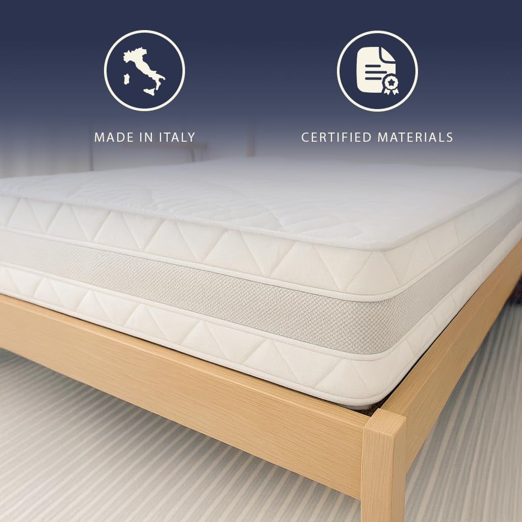 The White Stone Matratze 80x190 ergonomisch und atmungsaktiv 20 cm