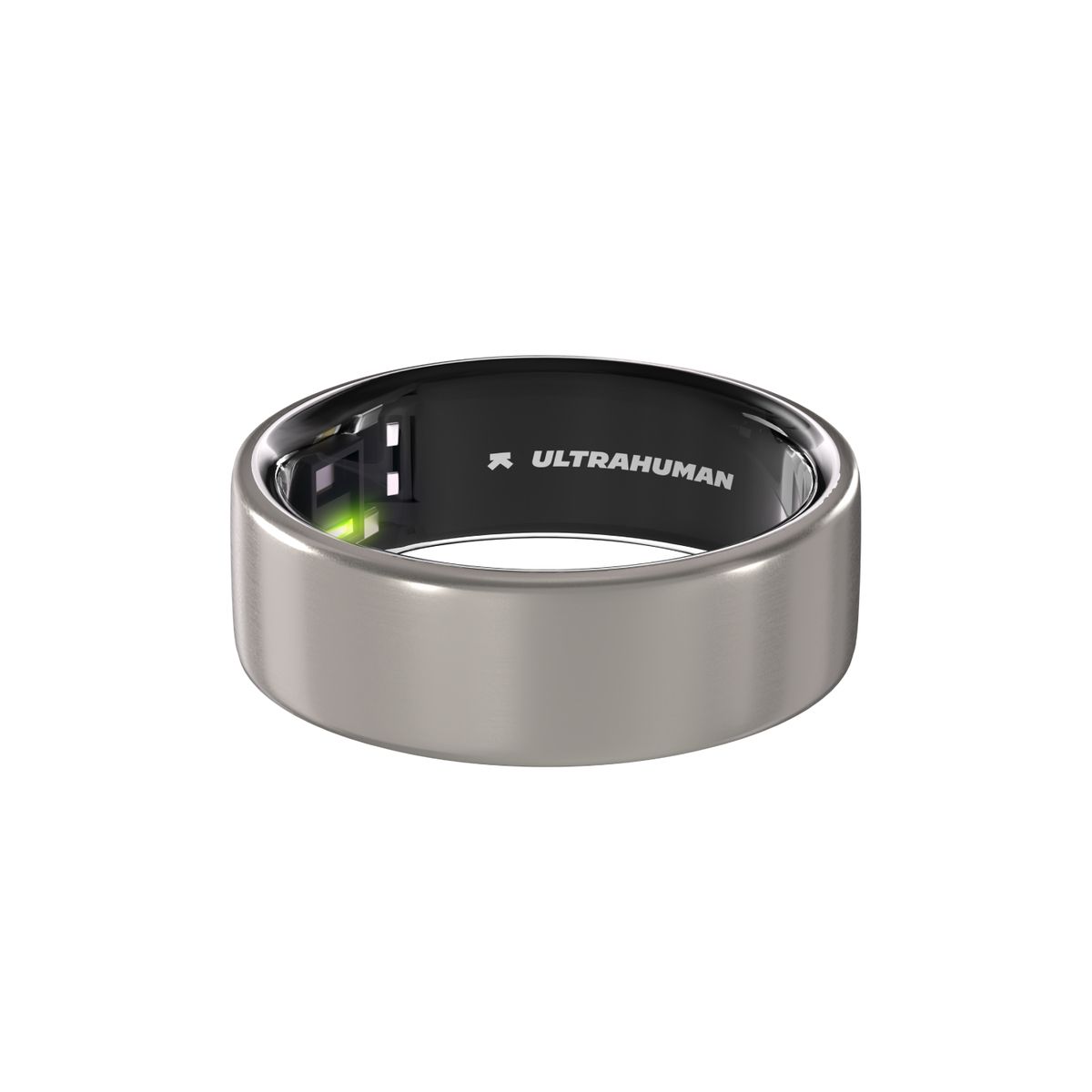 Ultrahuman AIR Smart Ring, Raw Titanium- Größe 5