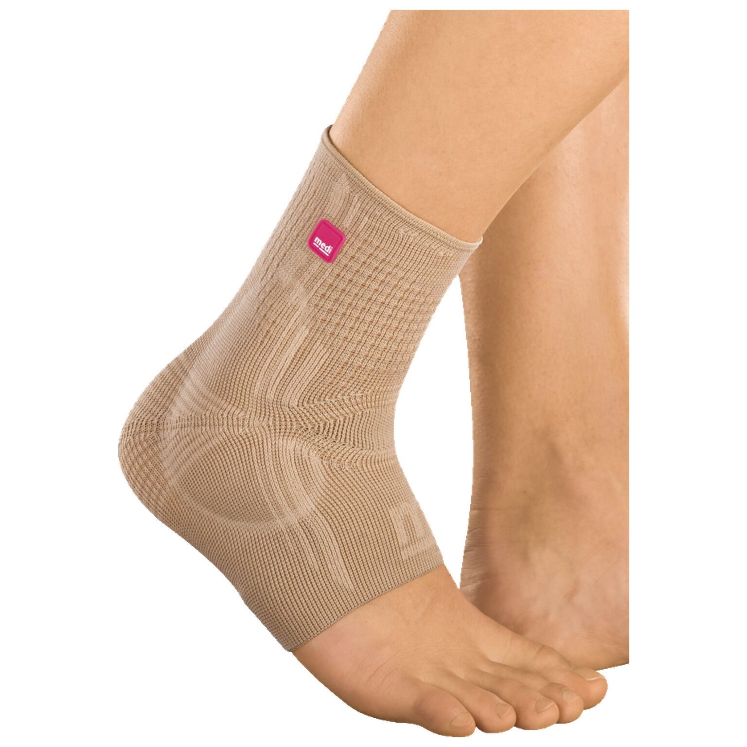medi Levamed Sprunggelenkbandage mit integrierter 3D-Silikon-Pelotte und Comfort Zone
