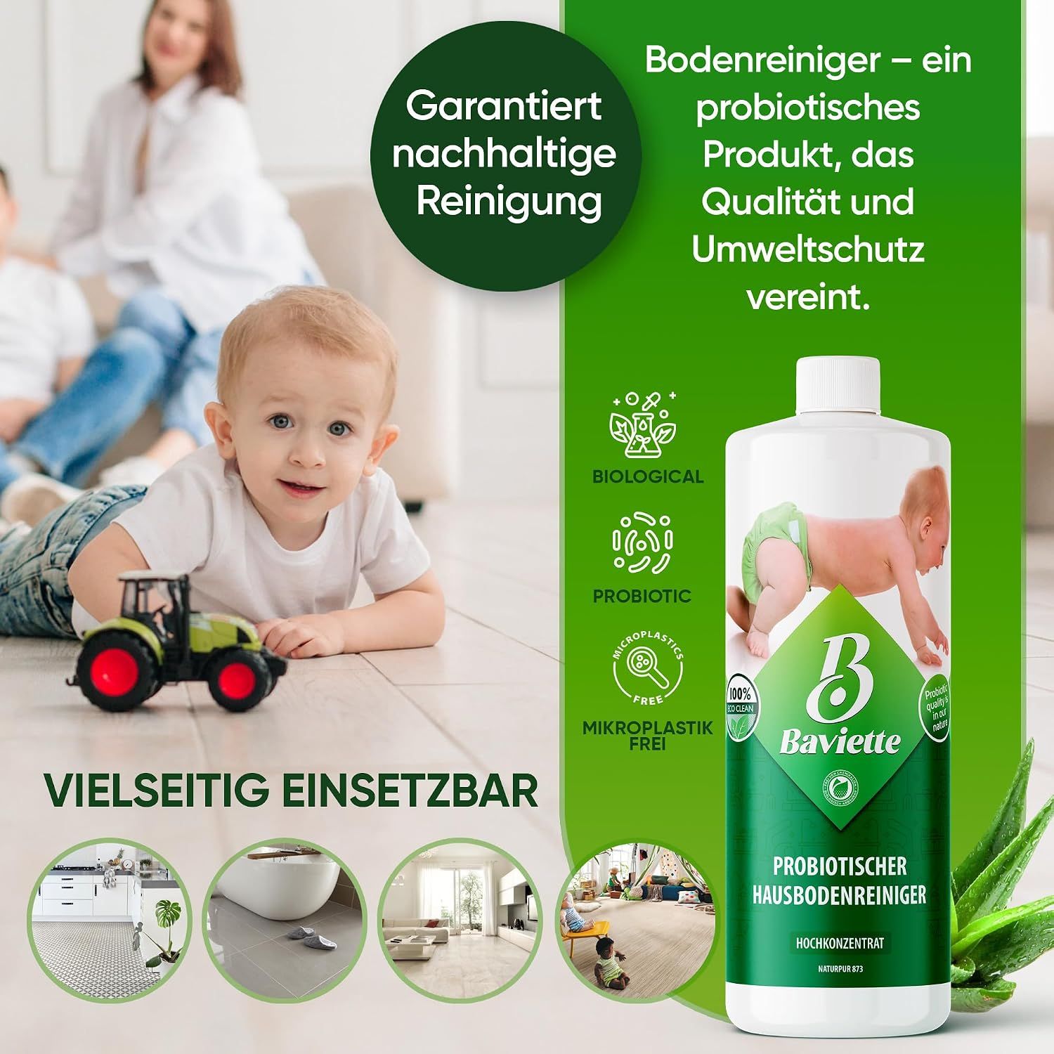 Baviette Probiotischer Hausbodenreiniger