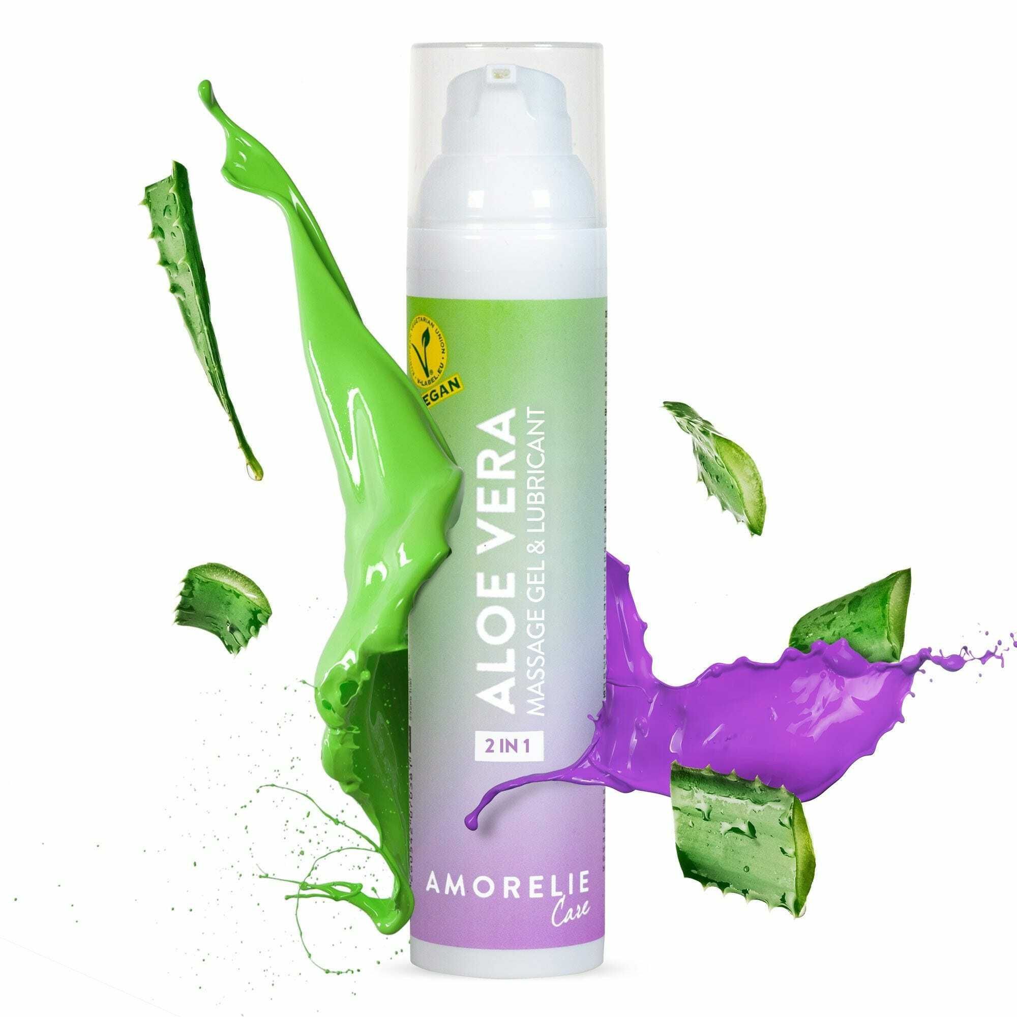 AMORELIE Care Aloe Vera Massagegel 100 ml