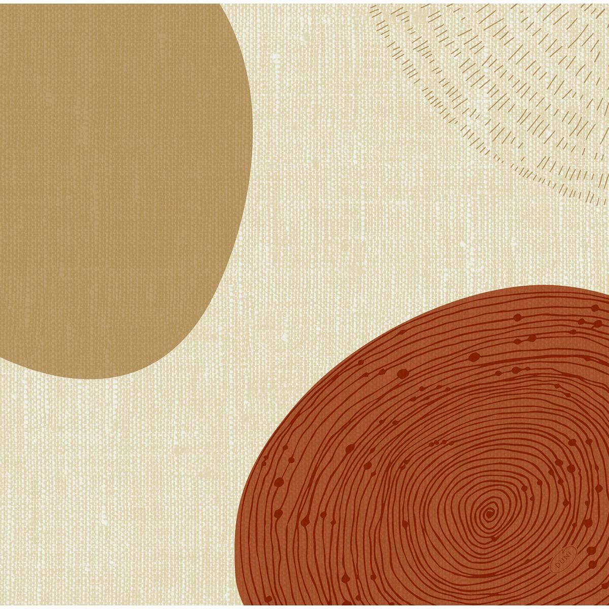 Dunisoft-Servietten 40 x 40  1/4 Falz Earthy