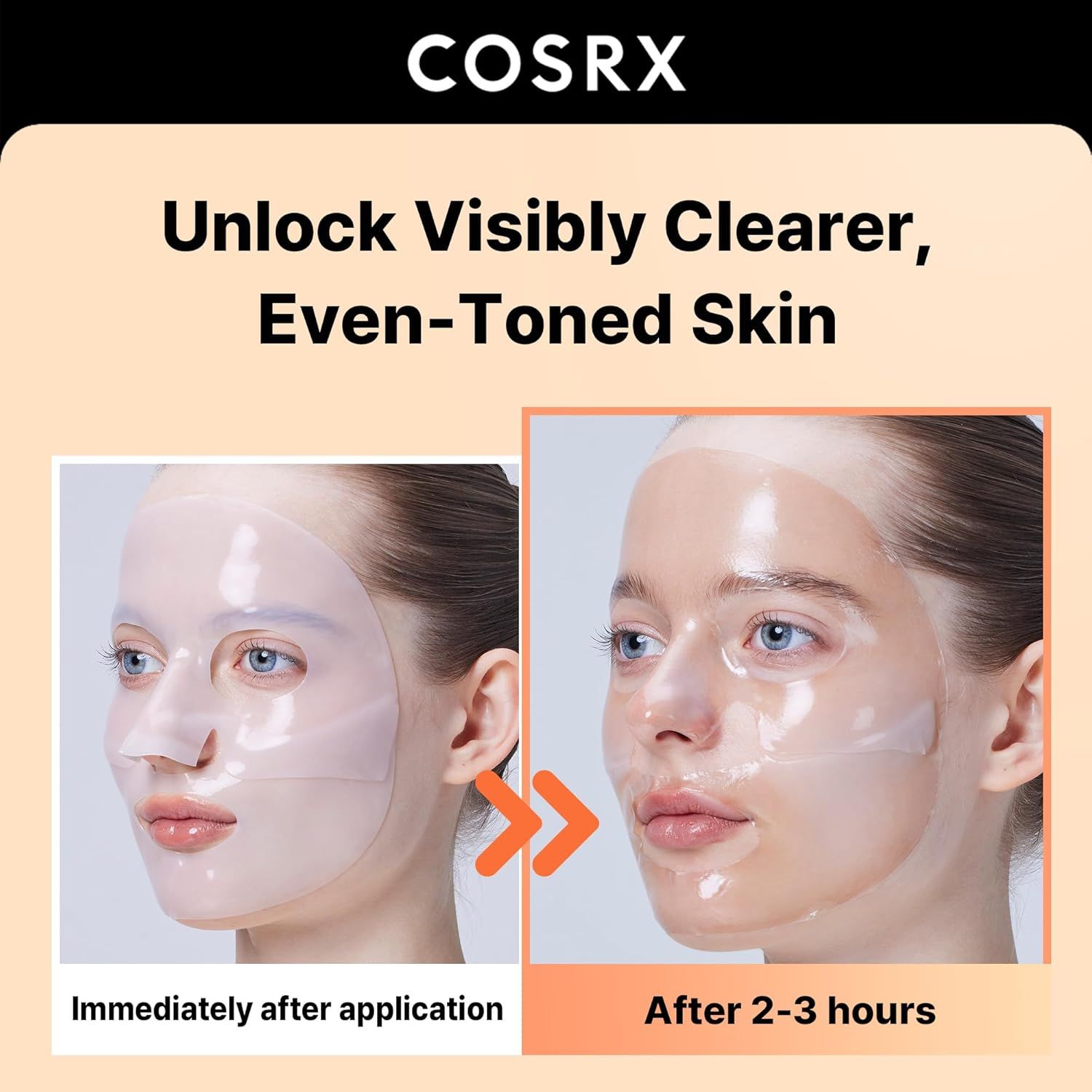 COSRX the Alpha-Arbutin Discoloration Care Hydrogel Mask 3er Pack