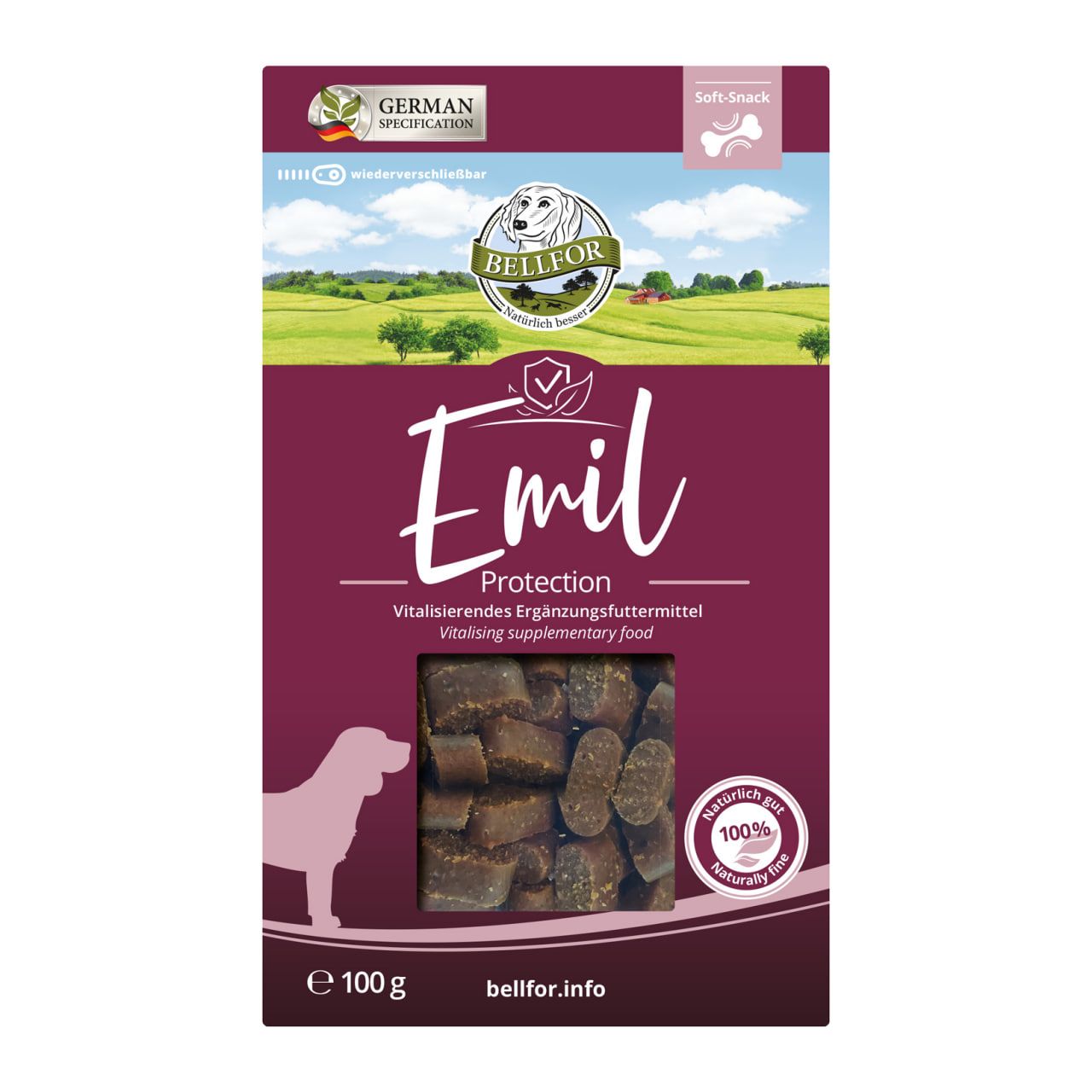 Emil Protection – Köstliche Hundesnacks mit Lachs für starke Abwehrkräfte Bellfor